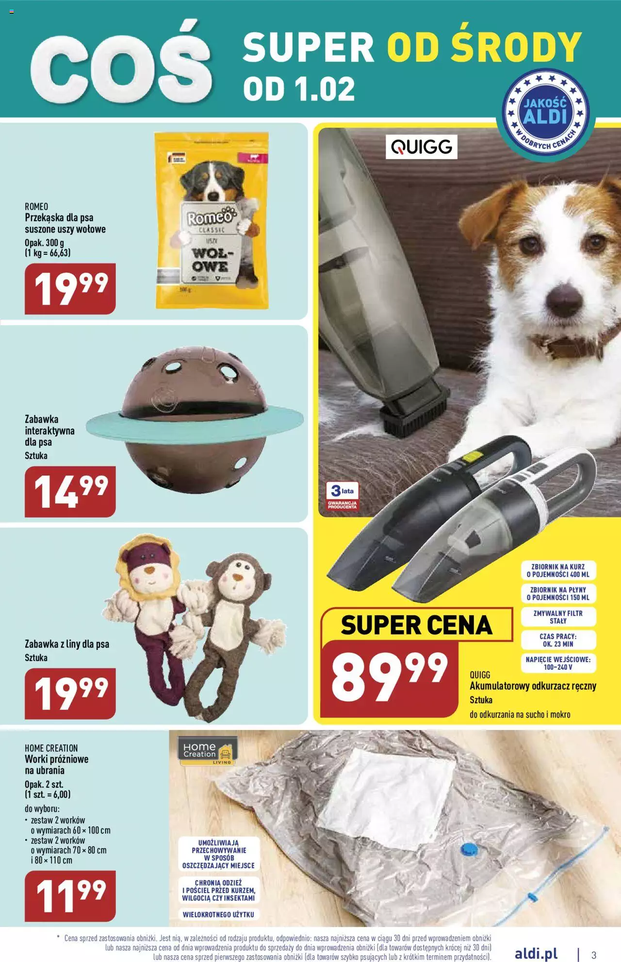 Aldi Hity od Środy i od Soboty Gazetka ważna od 01.02.2023 do 04.02.2023 strona 3