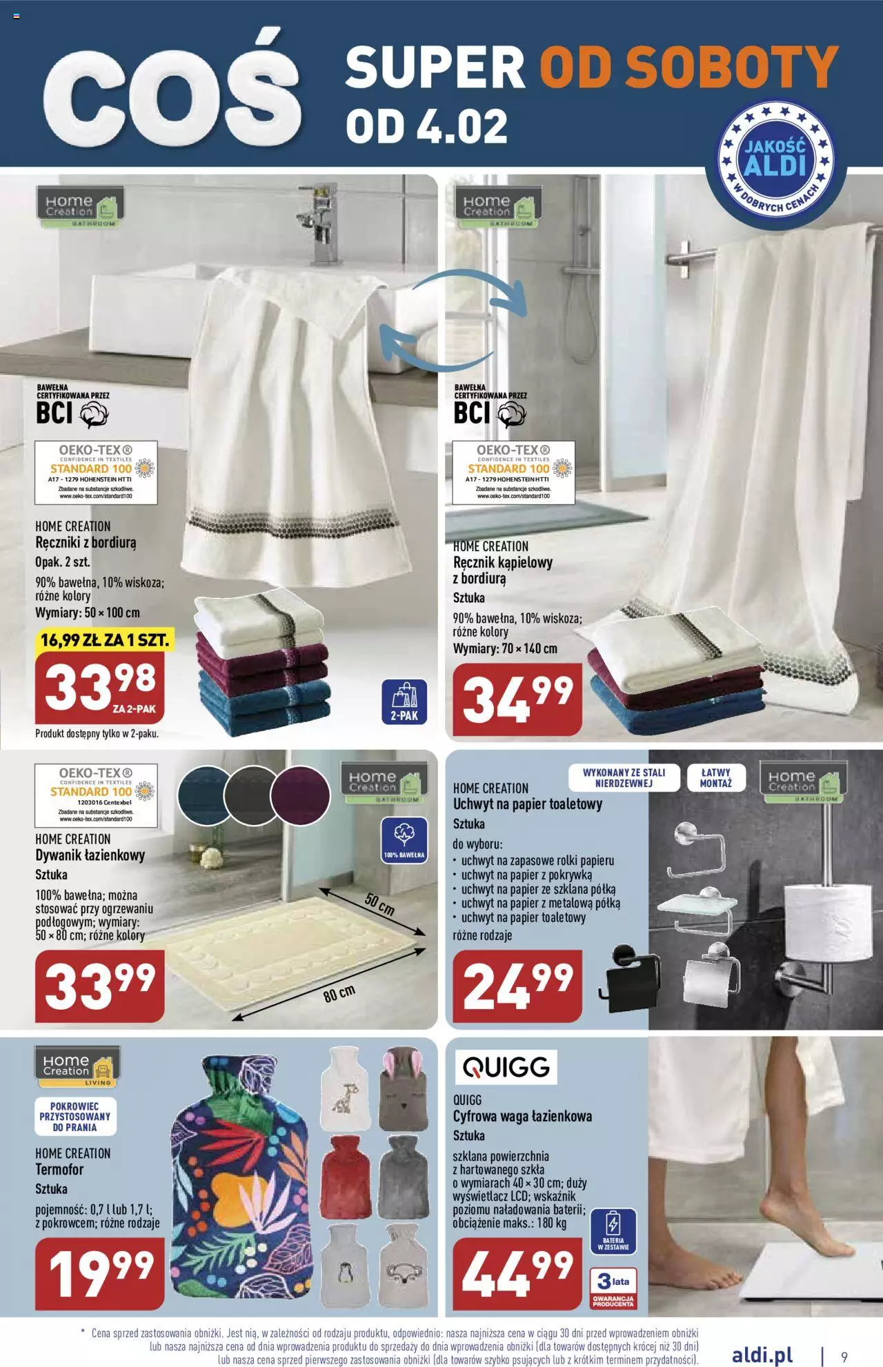 Aldi Hity od Środy i od Soboty Gazetka ważna od 01.02.2023 do 04.02.2023 strona 9