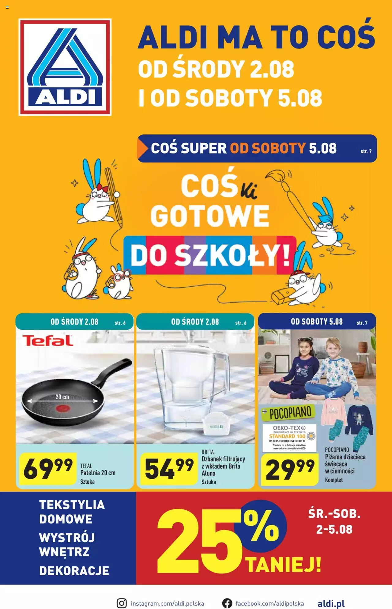 Aldi Hity od Środy i od Soboty Gazetka ważna od 02.08.2023 do 05.08.2023 strona 1