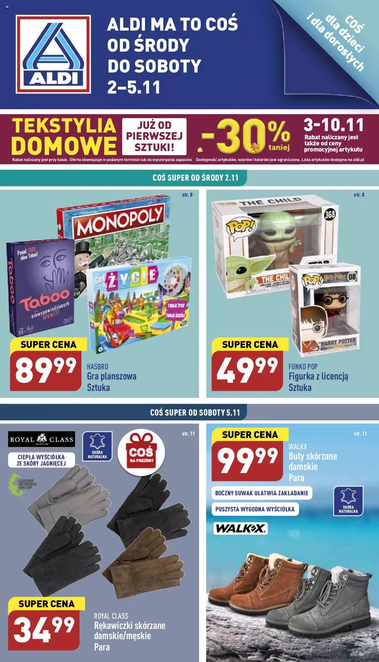 Aldi Hity od Środy i od Soboty gazetka ważna od 02.11.2022 do 05.11.2022 strona 1