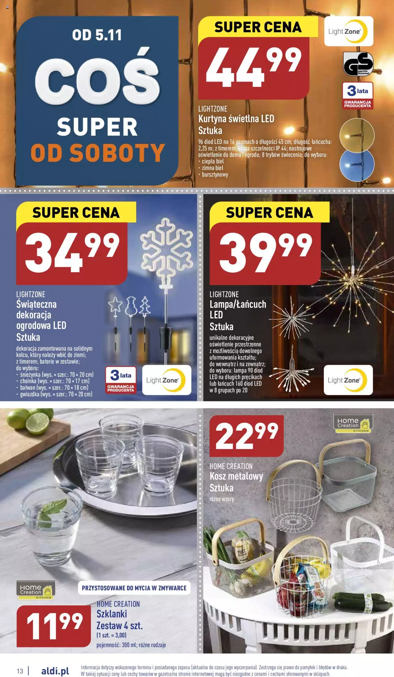 Aldi Hity od Środy i od Soboty gazetka ważna od 02.11.2022 do 05.11.2022 strona 13