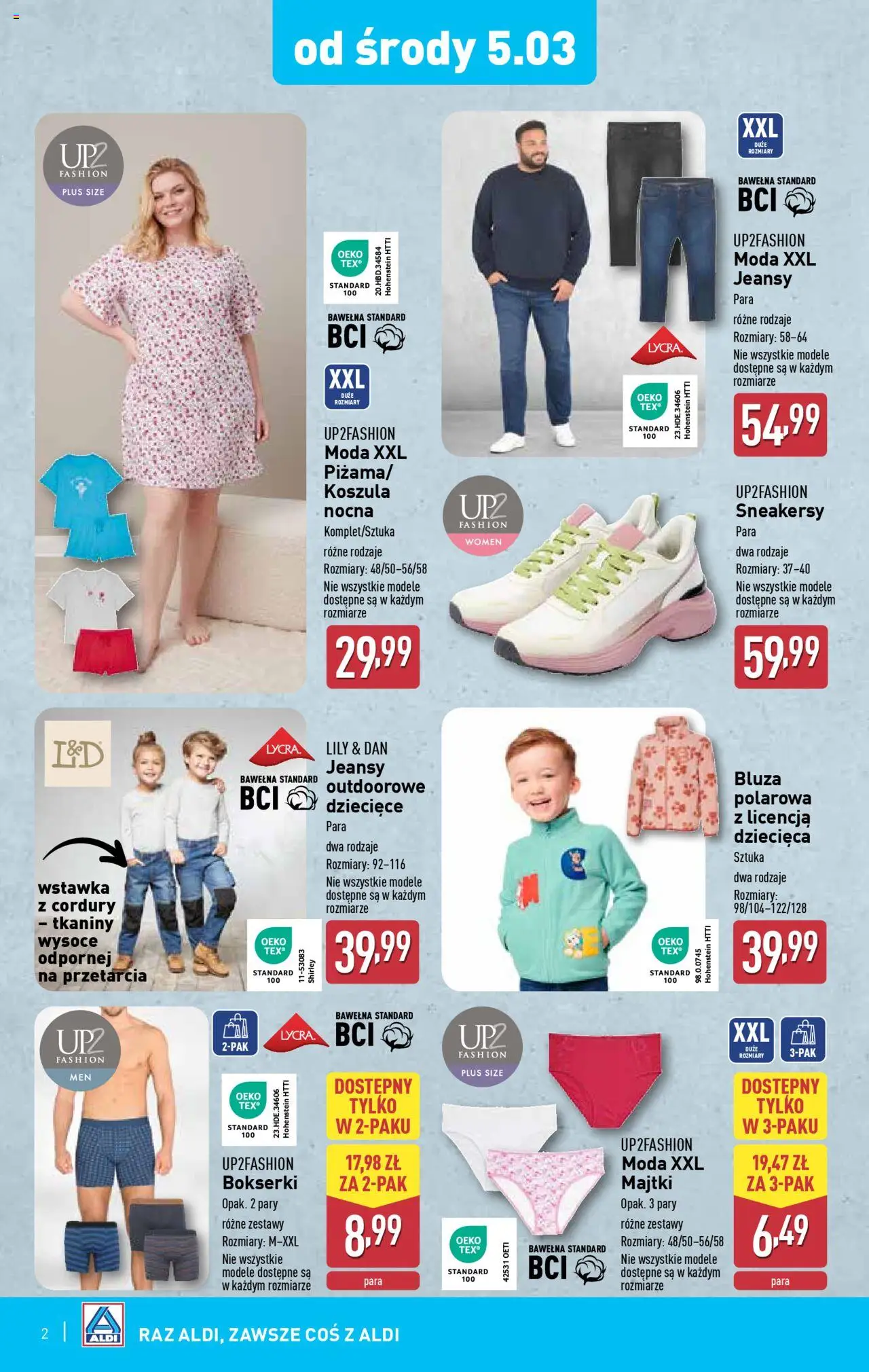 Aldi Hity od Środy i od Soboty Gazetka ważna od 05.03.2025 do 08.03.2025 strona 2