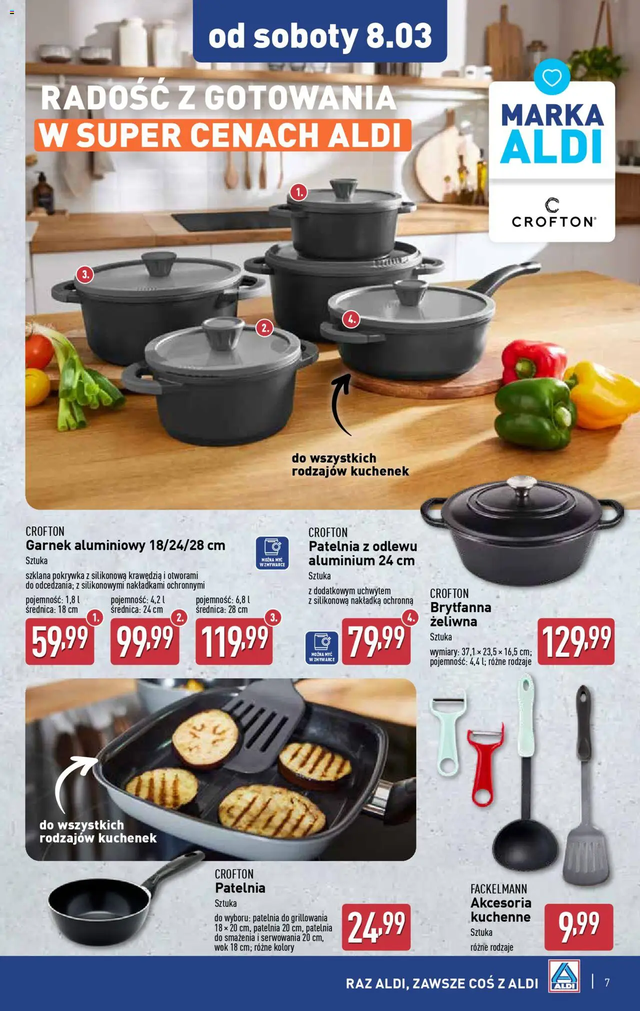 Aldi Hity od Środy i od Soboty Gazetka ważna od 05.03.2025 do 08.03.2025 strona 7