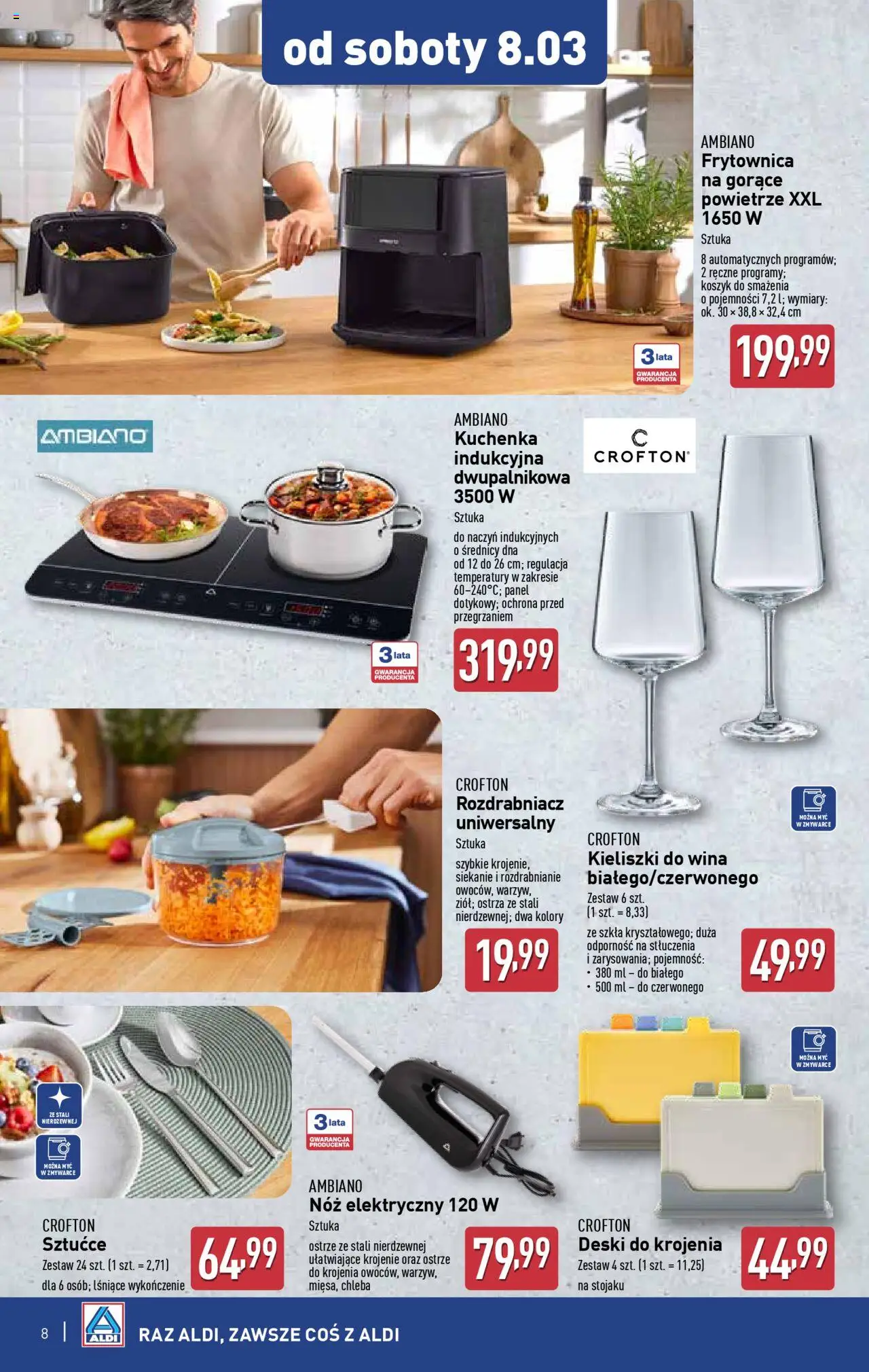 Aldi Hity od Środy i od Soboty Gazetka ważna od 05.03.2025 do 08.03.2025 strona 8