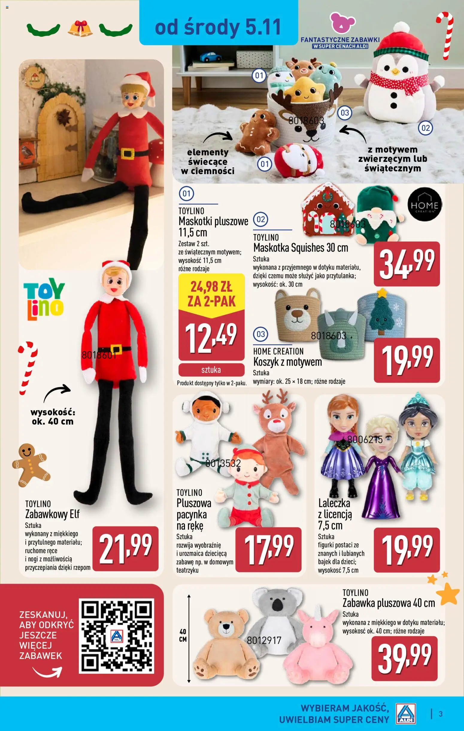 Aldi Hity od Środy i od Soboty  Gazetka ważna od 05.11.2025 strona 3