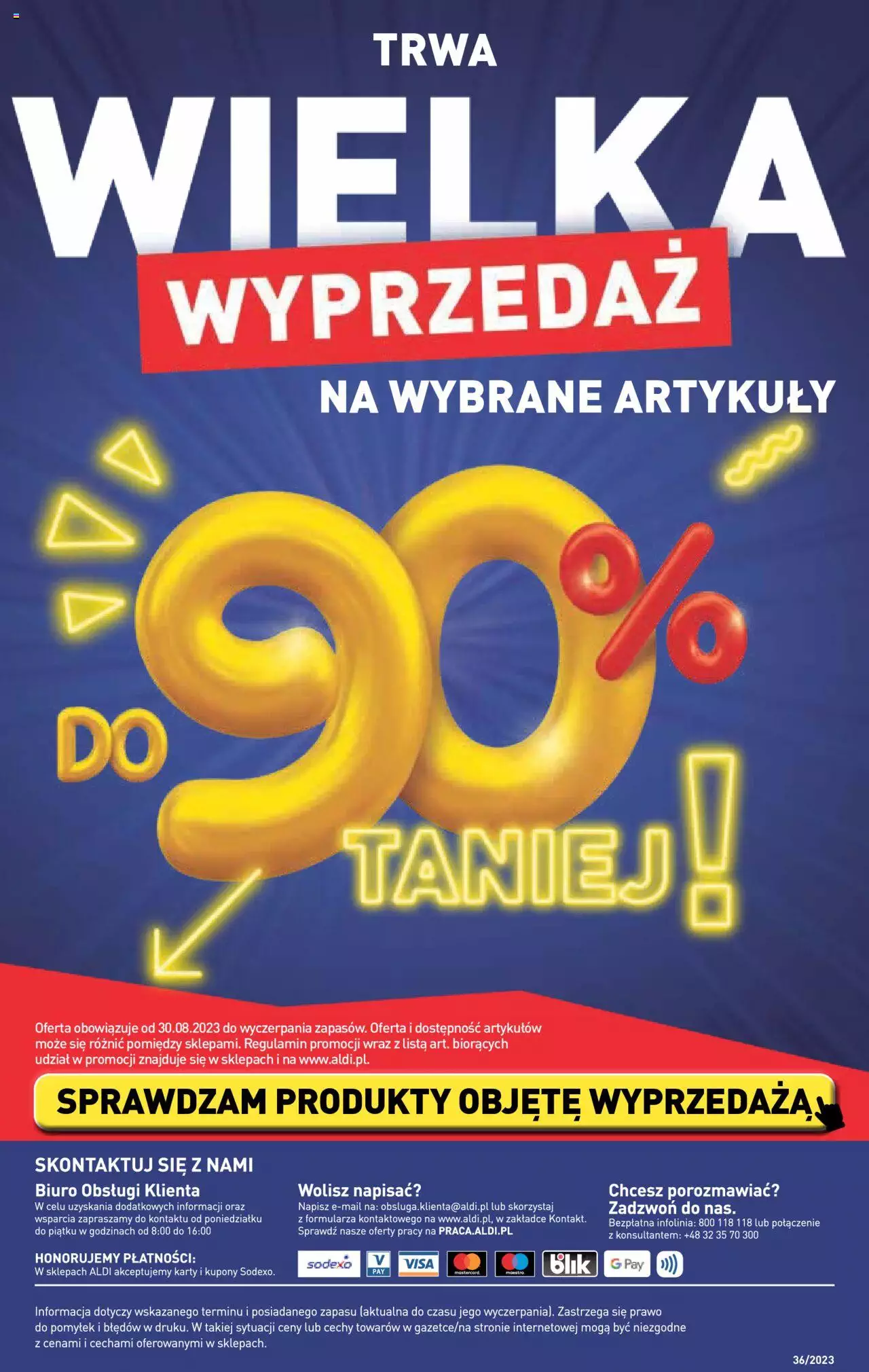 Aldi Hity od Środy i od Soboty  Gazetka ważna od 06.09.2023 do 09.09.2023 strona 13