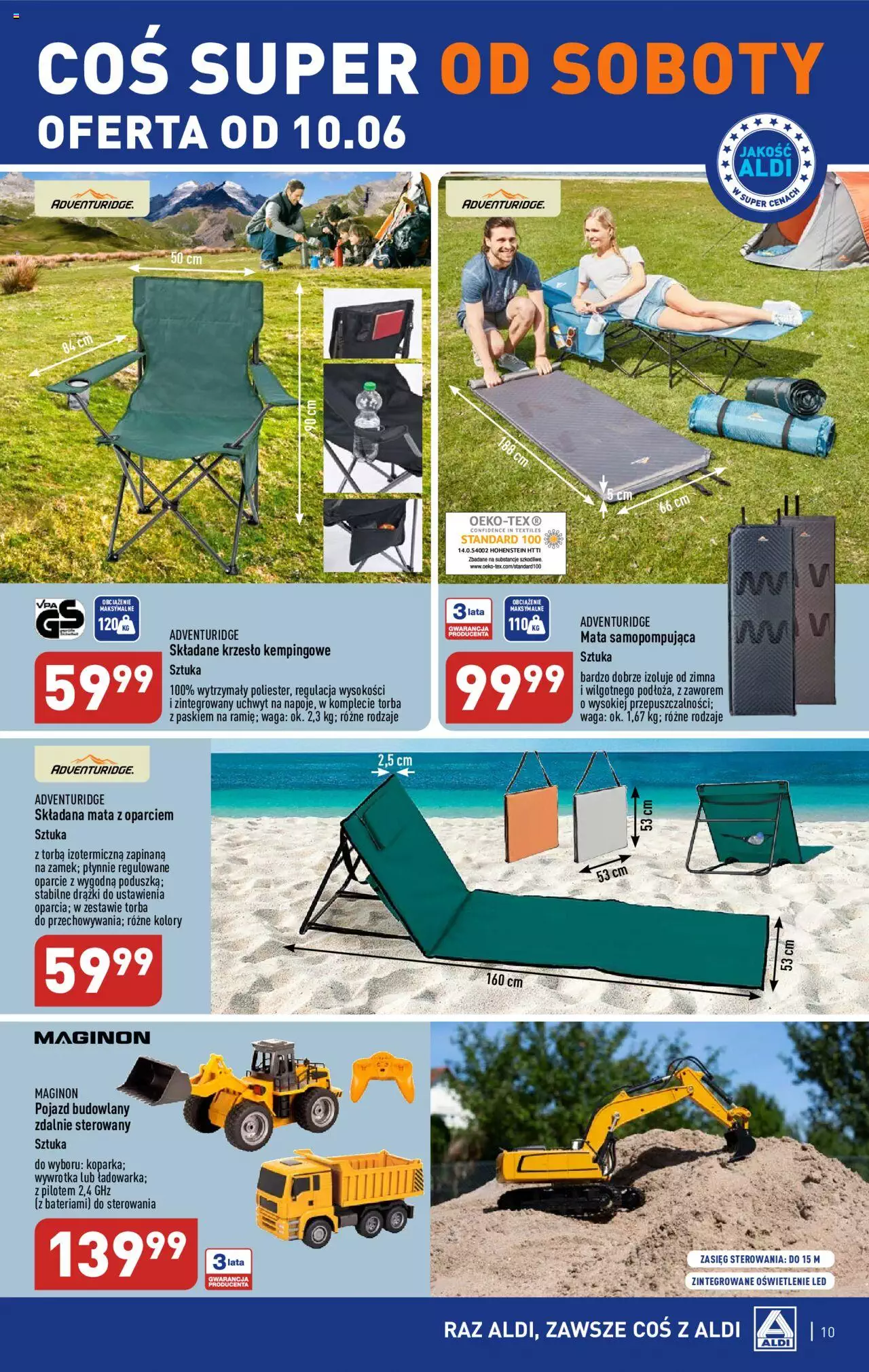 Aldi Hity od Środy i od Soboty Gazetka ważna od 07.06.2023 do 10.06.2023 strona 10