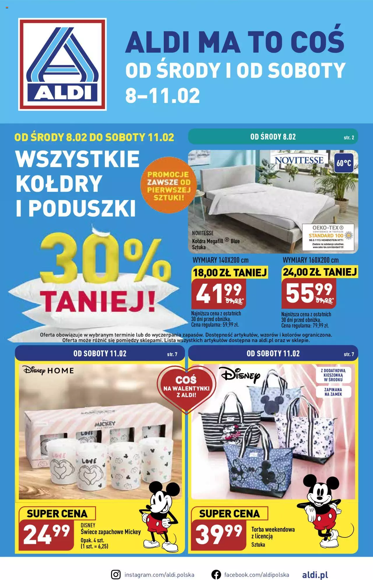 Aldi Hity od Środy i od Soboty Gazetka ważna od 08.02.2023 do 11.02.2023 strona 1