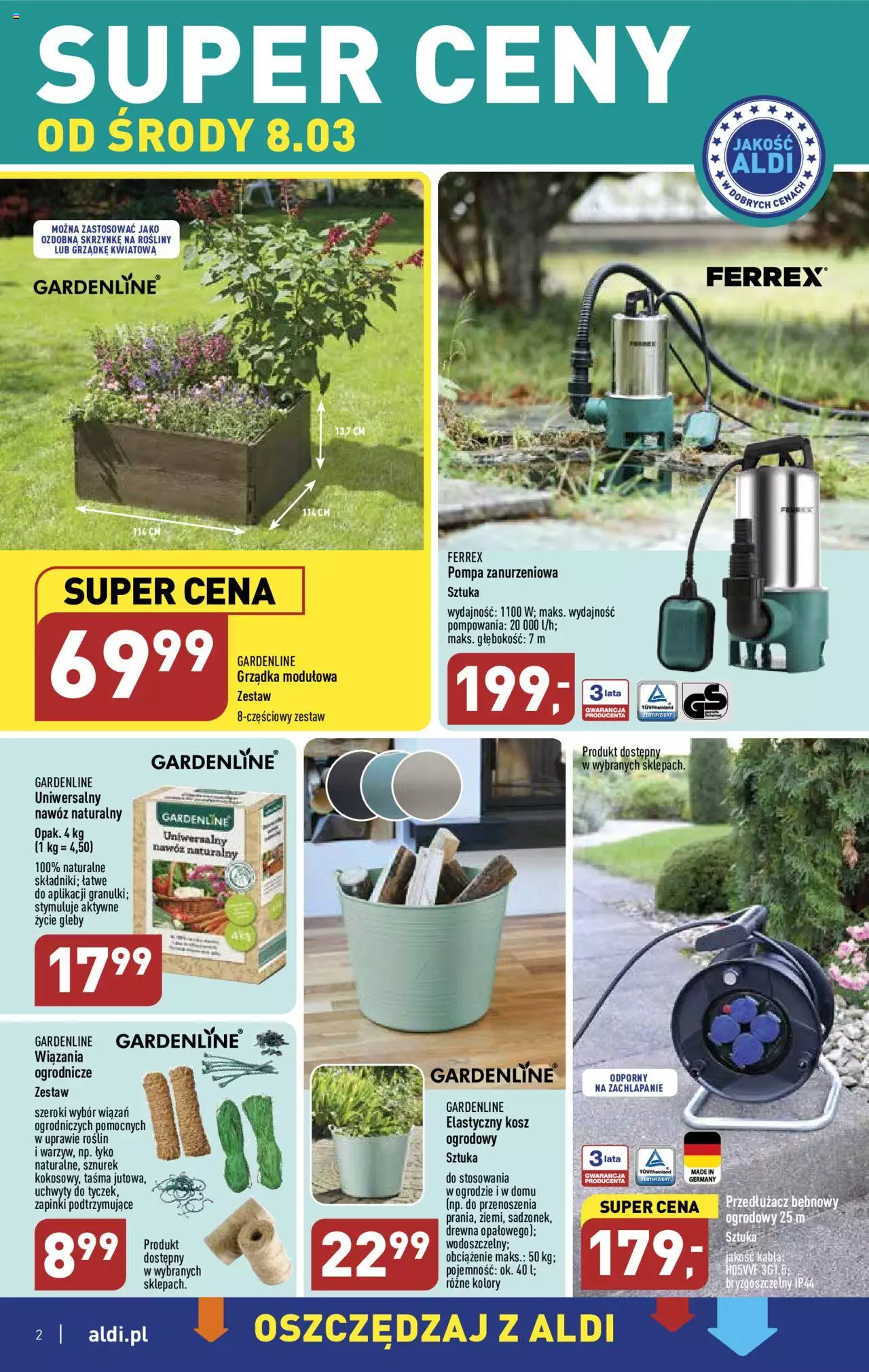 Aldi Hity od Środy i od Soboty Gazetka ważna od 08.03.2023 do 11.03.2023 strona 2