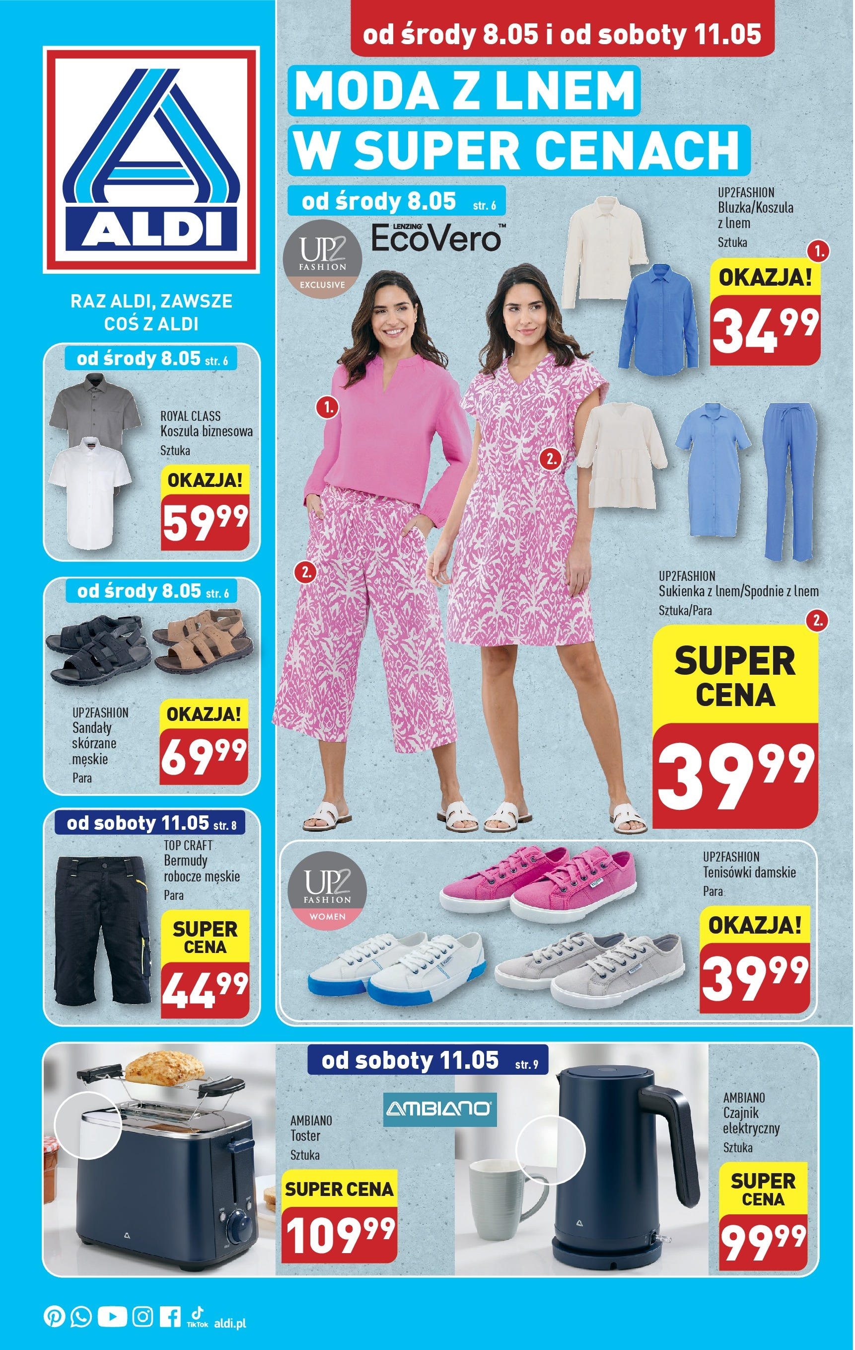 Aldi Hity od Środy i od Soboty Gazetka ważna od 08.05.2024 do 11.05.2024 strona 1