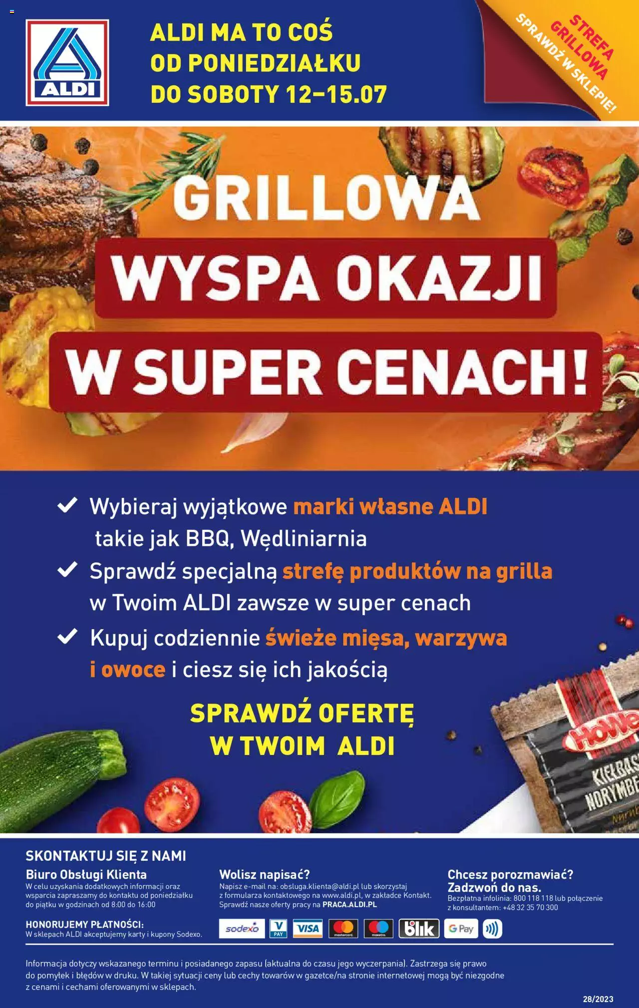 Aldi Hity od Środy i od Soboty Gazetka ważna od 12.07.2023 do 15.07.2023 strona 11