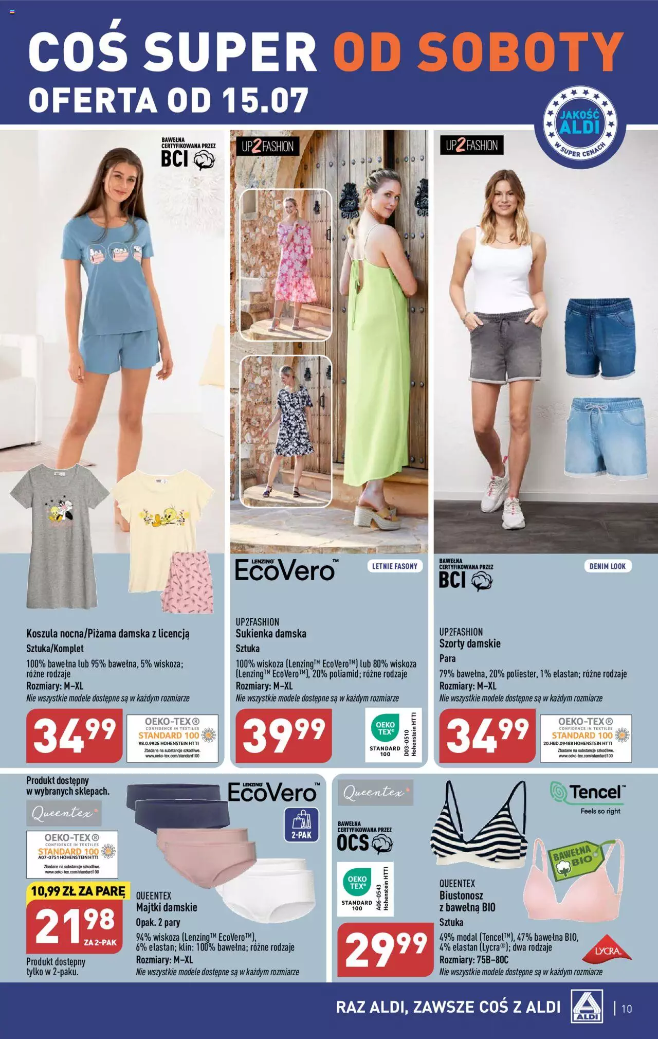 Aldi Hity od Środy i od Soboty Gazetka ważna od 12.07.2023 do 15.07.2023 strona 10