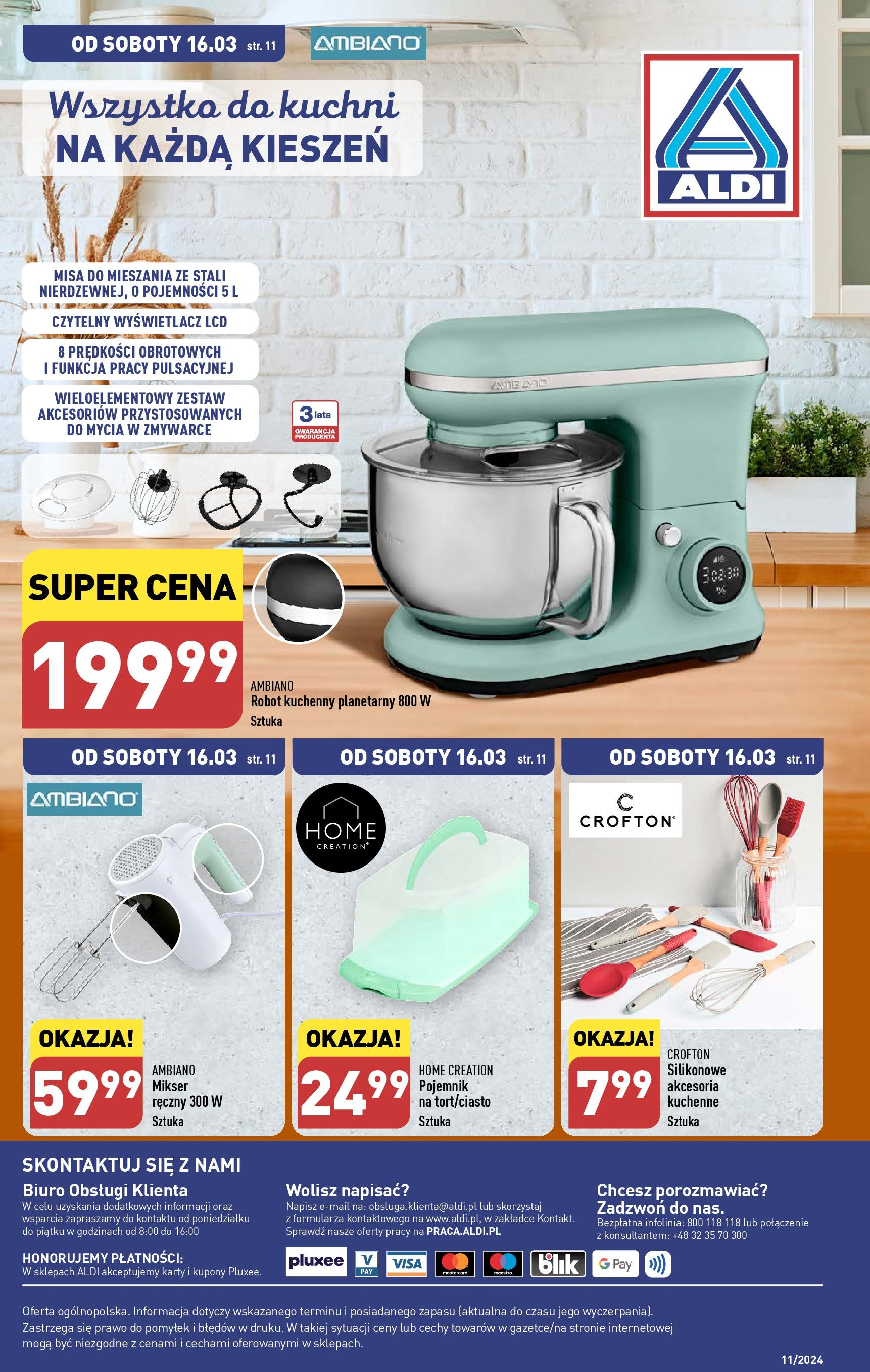 Aldi Hity od Środy i od Soboty  Gazetka ważna od 13.03.2024 do 16.03.2024 strona 12