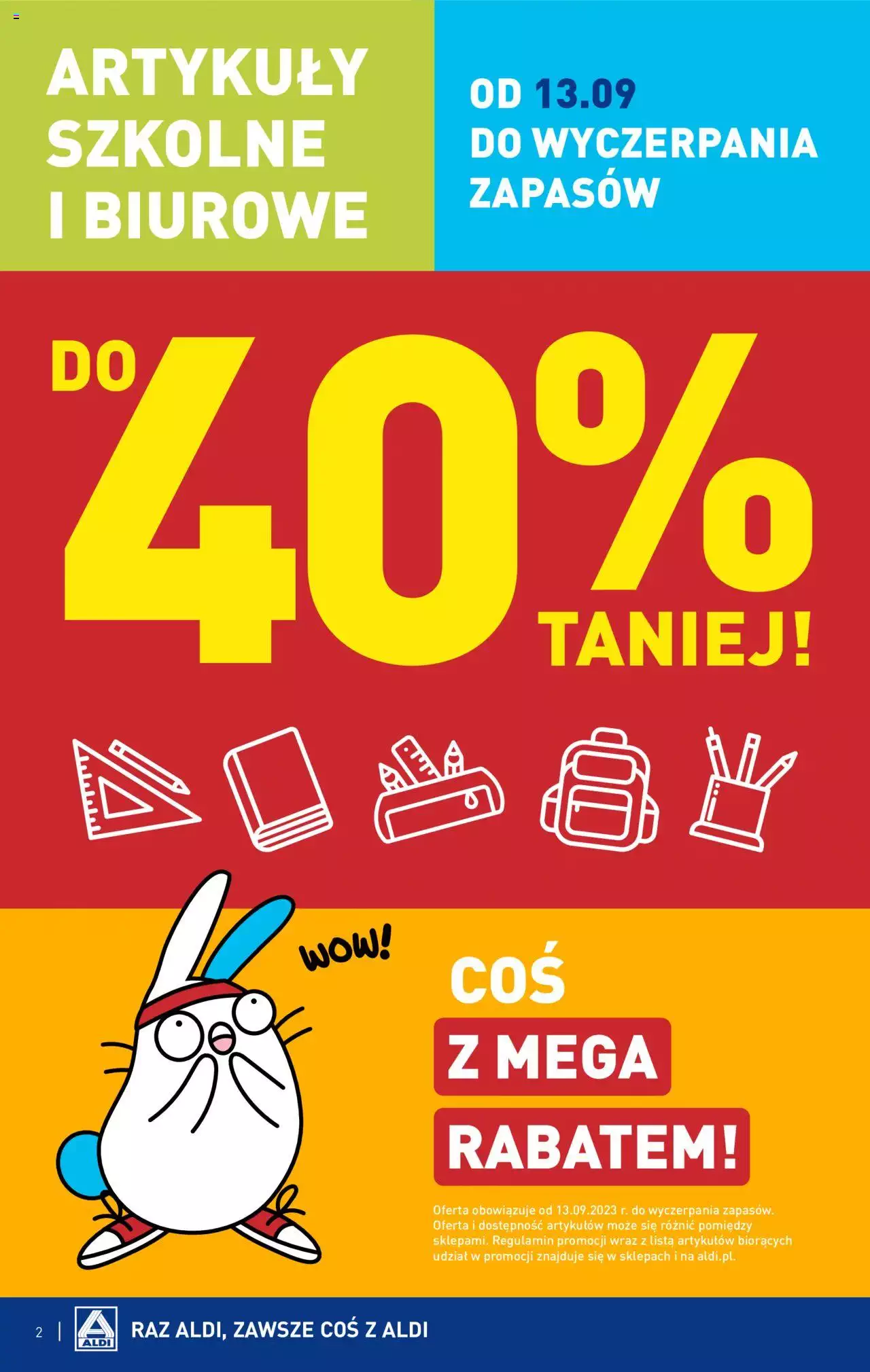 Aldi Hity od Środy i od Soboty Gazetka ważna od 13.09.2023 do 16.09.2023 strona 2