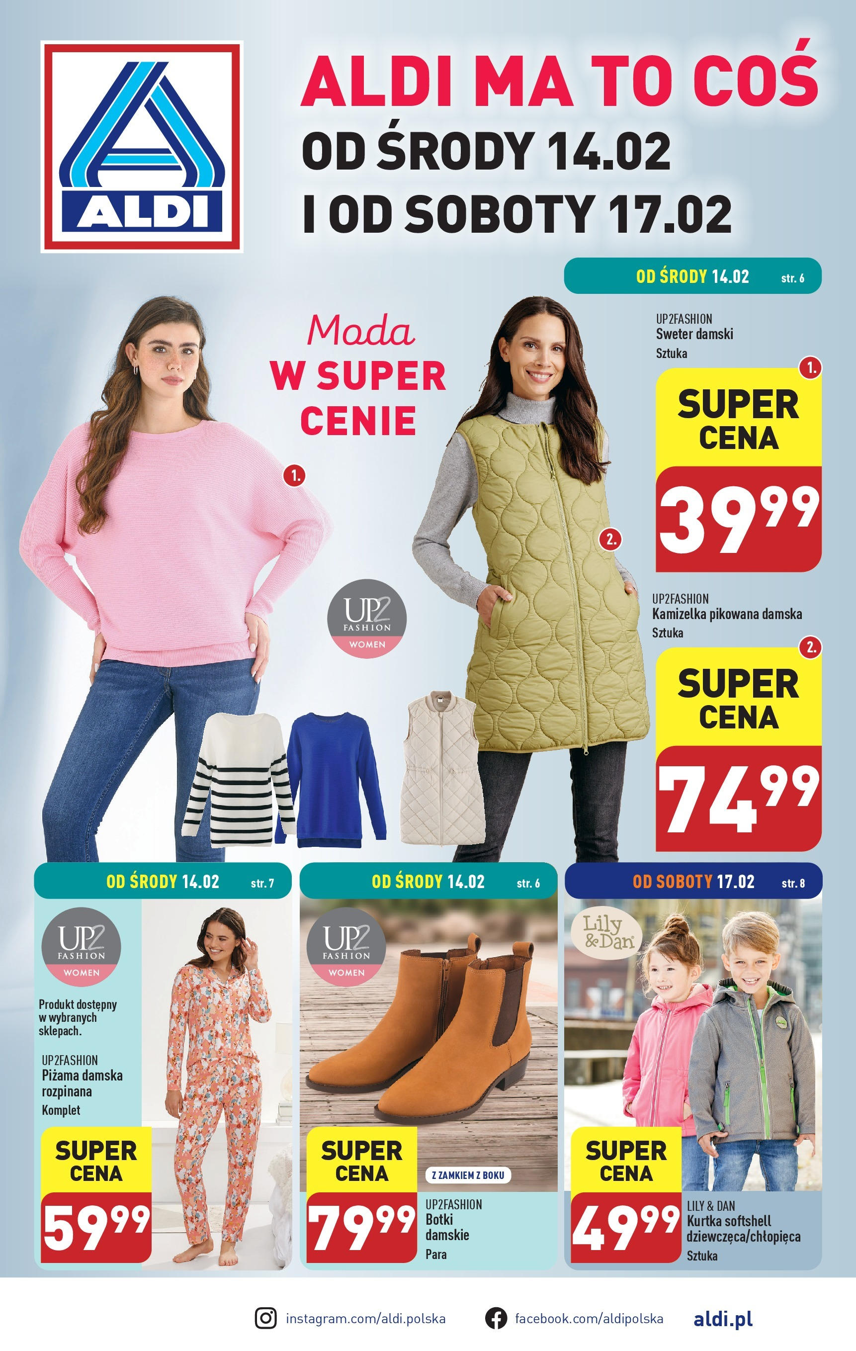Aldi Hity od Środy i od Soboty Gazetka ważna od  14.02.2024 do 17.02.2024 strona 1