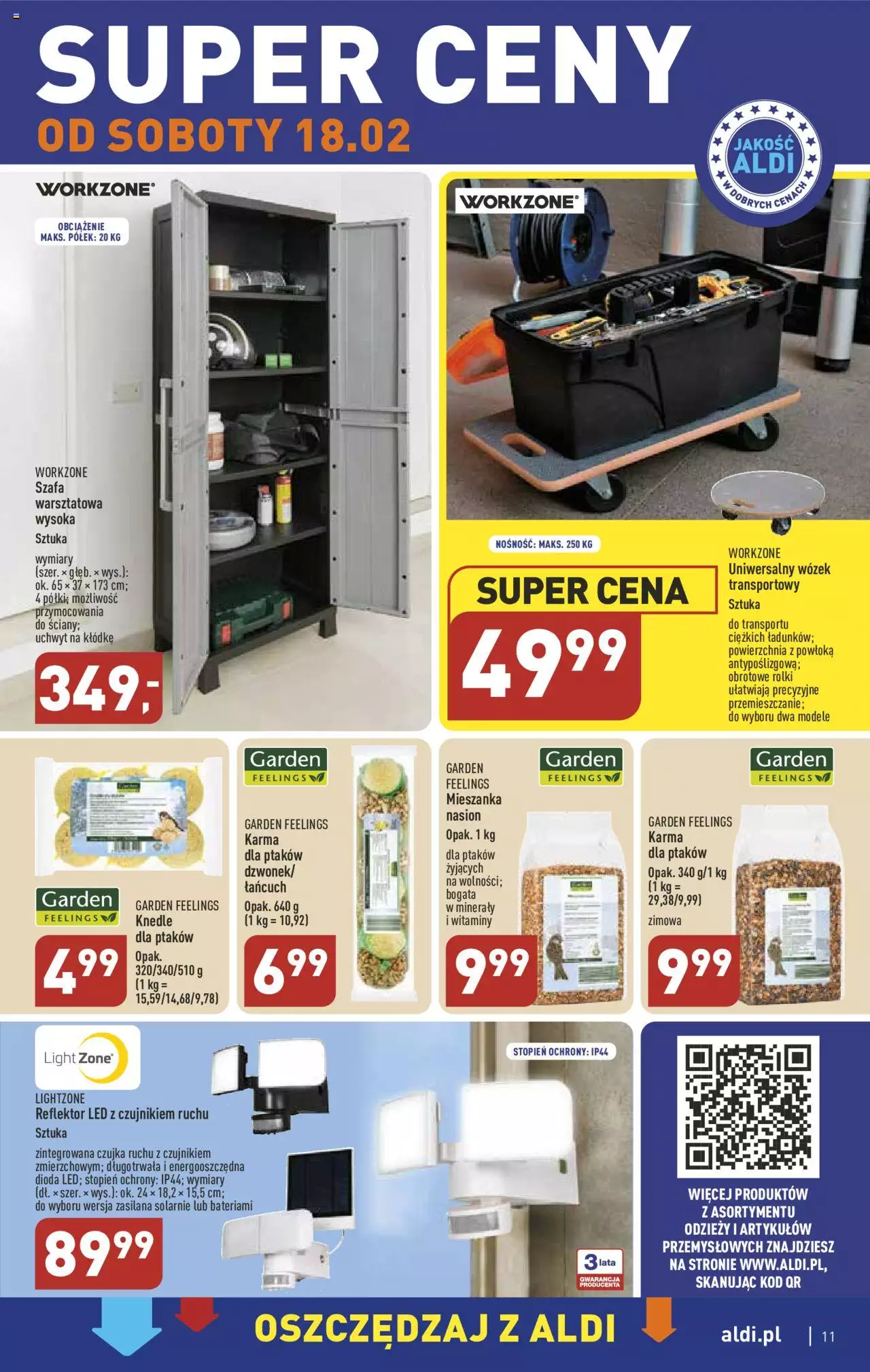 Aldi Hity od Środy i od Soboty  Gazetka ważna od 15.02.2023 do 18.02.2023 strona 11