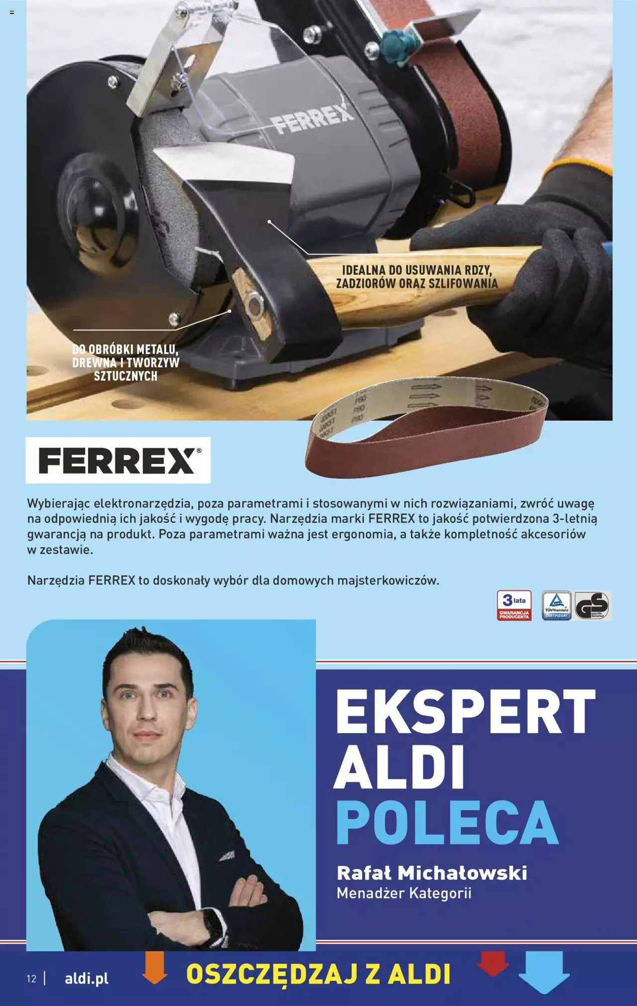 Aldi Hity od Środy i od Soboty  Gazetka ważna od 15.02.2023 do 18.02.2023 strona 12