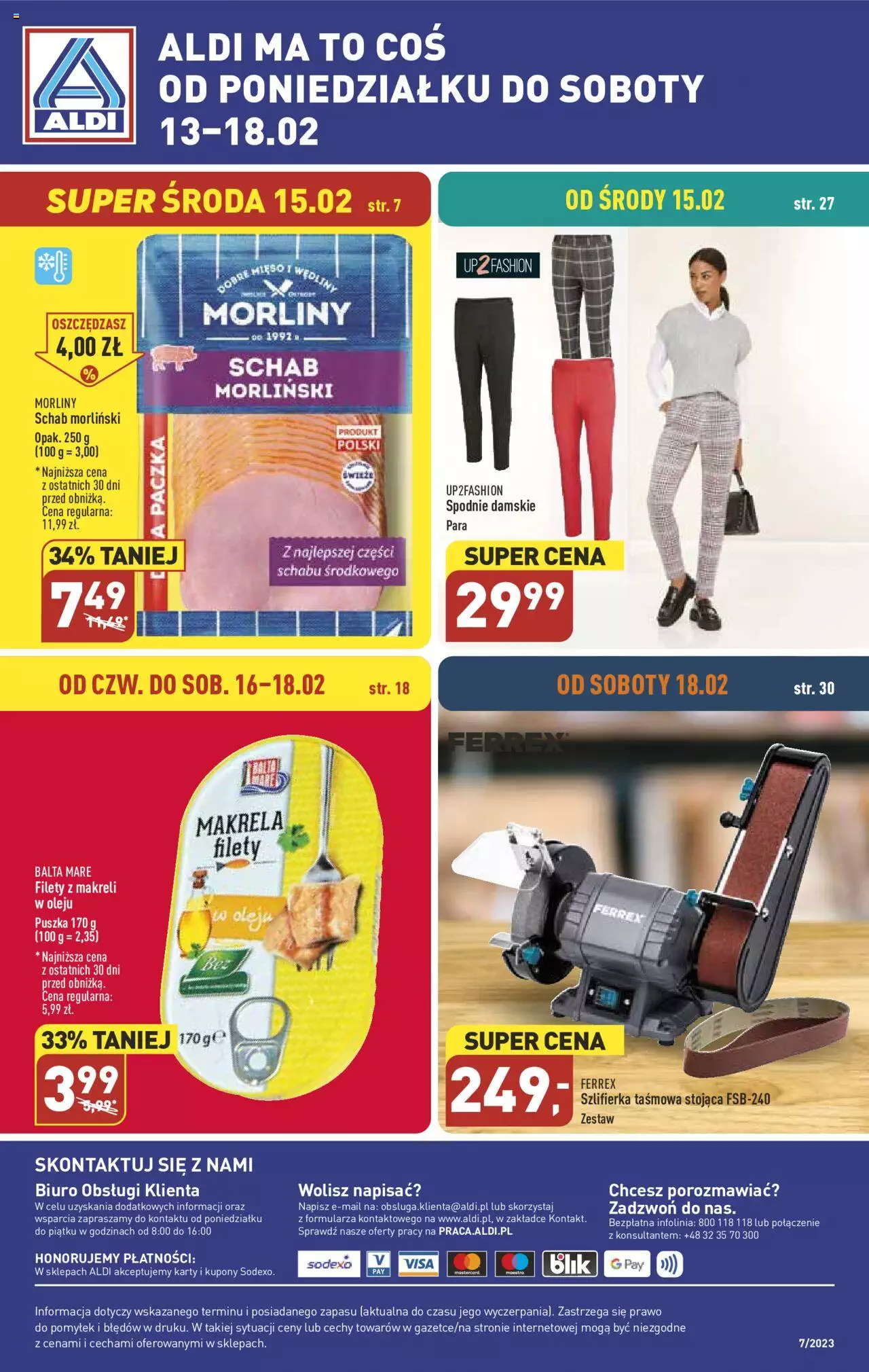 Aldi Hity od Środy i od Soboty  Gazetka ważna od 15.02.2023 do 18.02.2023 strona 14