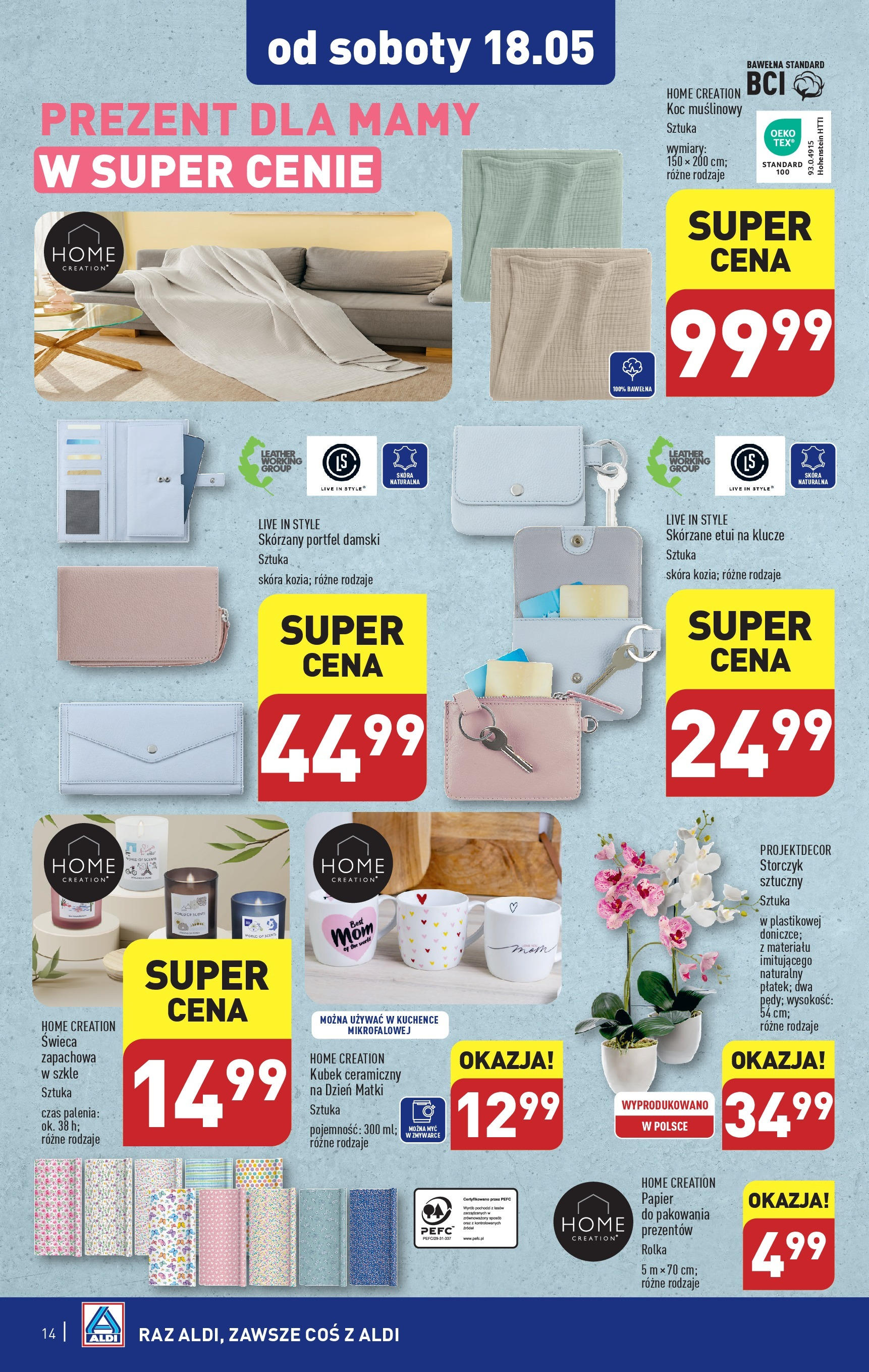 Aldi Hity od Środy i od Soboty Gazetka ważna od  15.05.2024 do 18.05.2024 strona 10