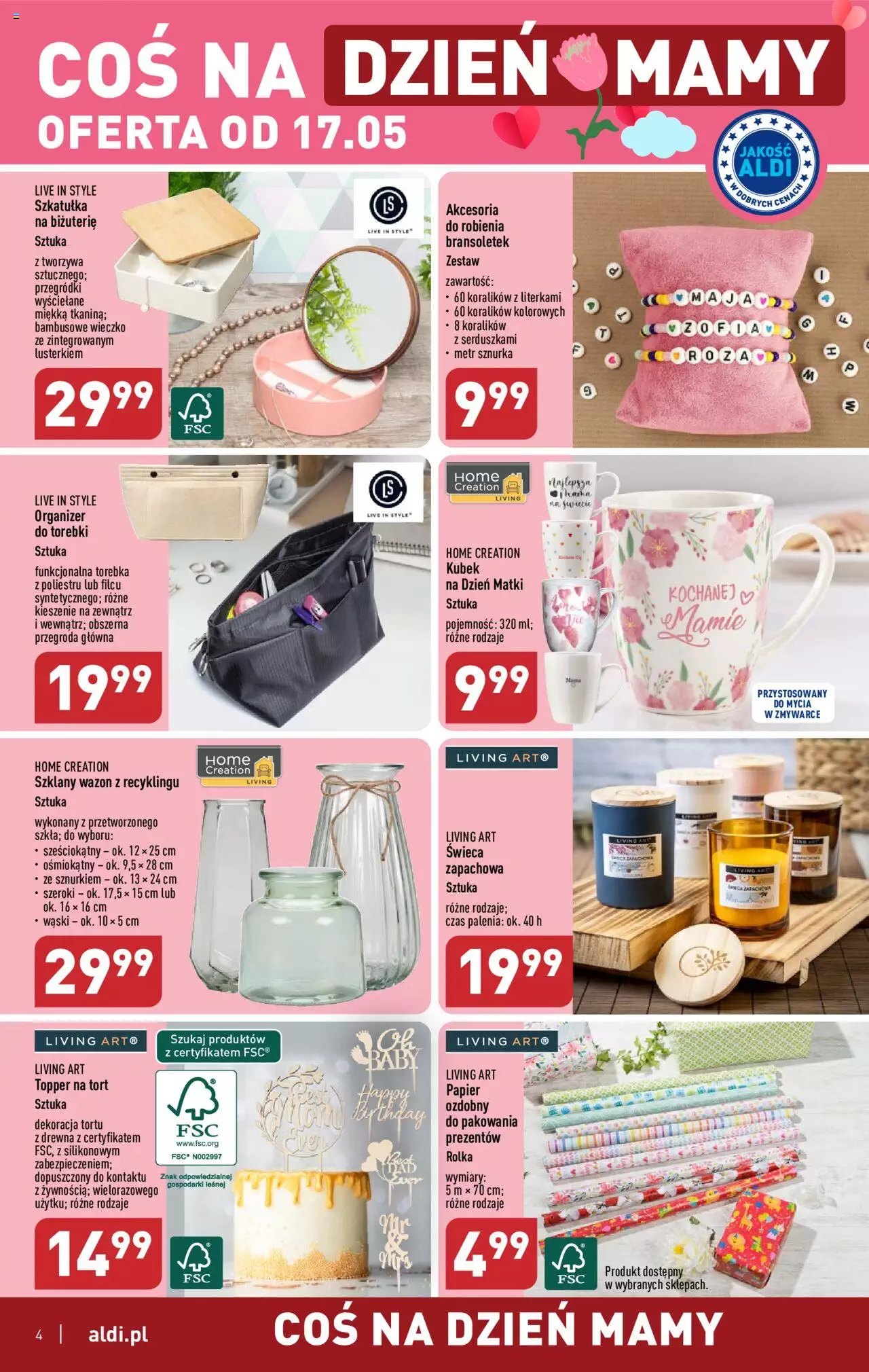 Aldi Hity od Środy i od Soboty Gazetka ważna od 17.05.2023 do 20.05.2023 strona 4