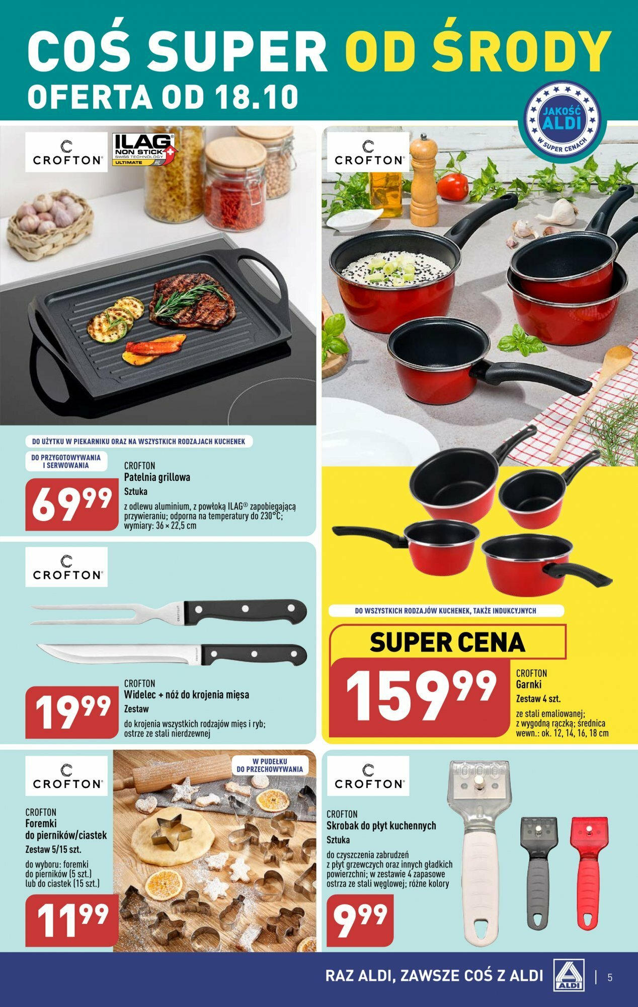 Aldi Hity od Środy i od Soboty Gazetka ważna od  18.10.2023 do 21.10.2023 strona 3