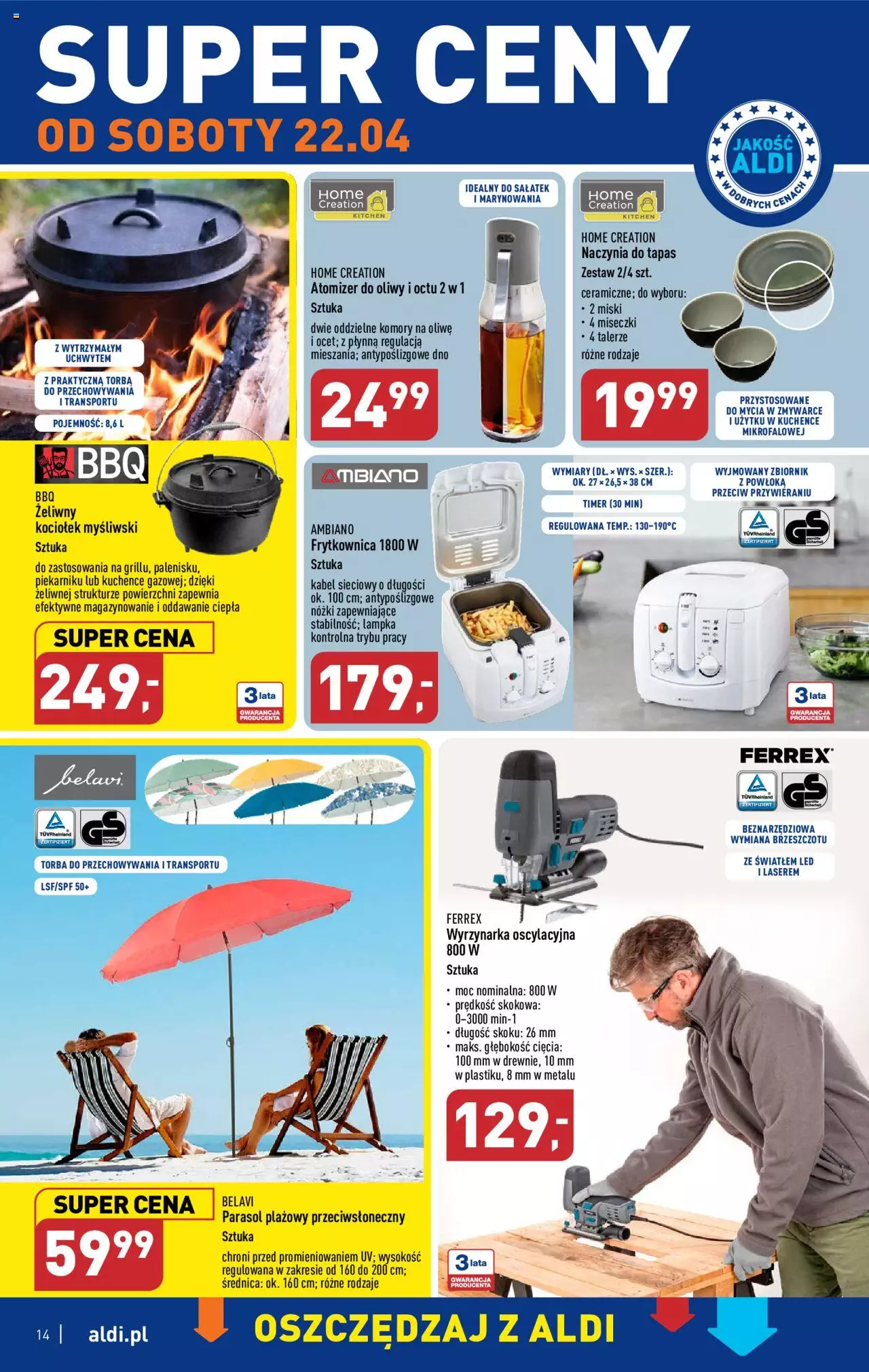 Aldi Hity od Środy i od Soboty  Gazetka ważna od 19.04.2023 do 22.04.2023 strona 13