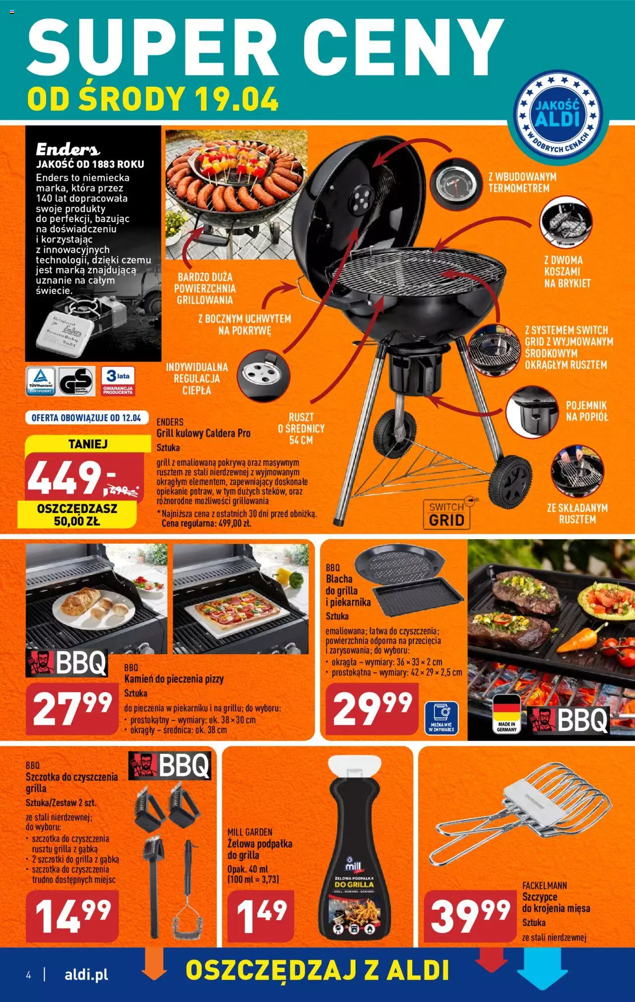 Aldi Hity od Środy i od Soboty  Gazetka ważna od 19.04.2023 do 22.04.2023 strona 3