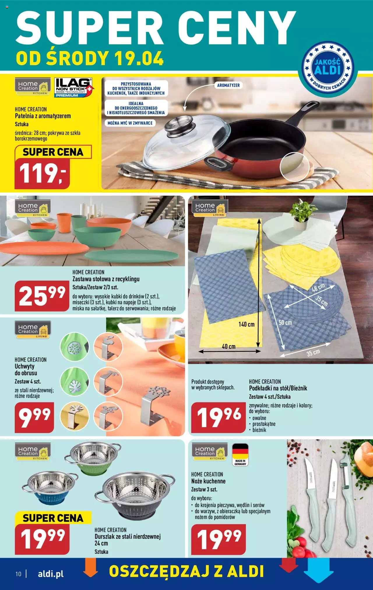 Aldi Hity od Środy i od Soboty  Gazetka ważna od 19.04.2023 do 22.04.2023 strona 9