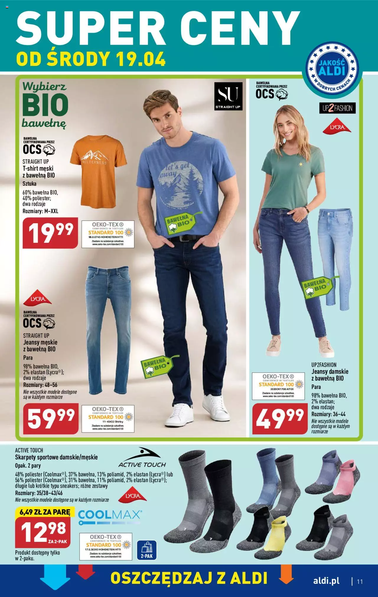 Aldi Hity od Środy i od Soboty  Gazetka ważna od 19.04.2023 do 22.04.2023 strona 10