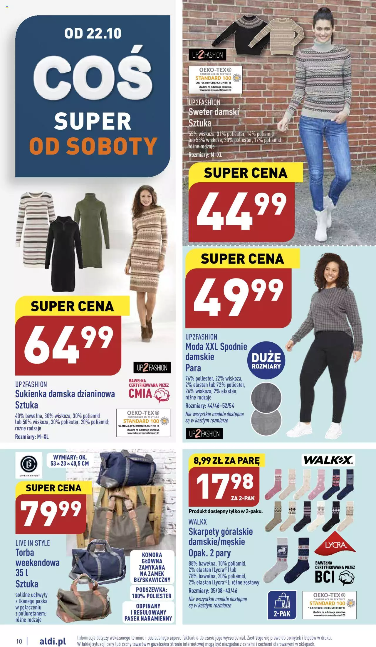 Aldi Hity od Środy i od Soboty gazetka ważna od 19.10.2022 do 22.10.2022 strona 9
