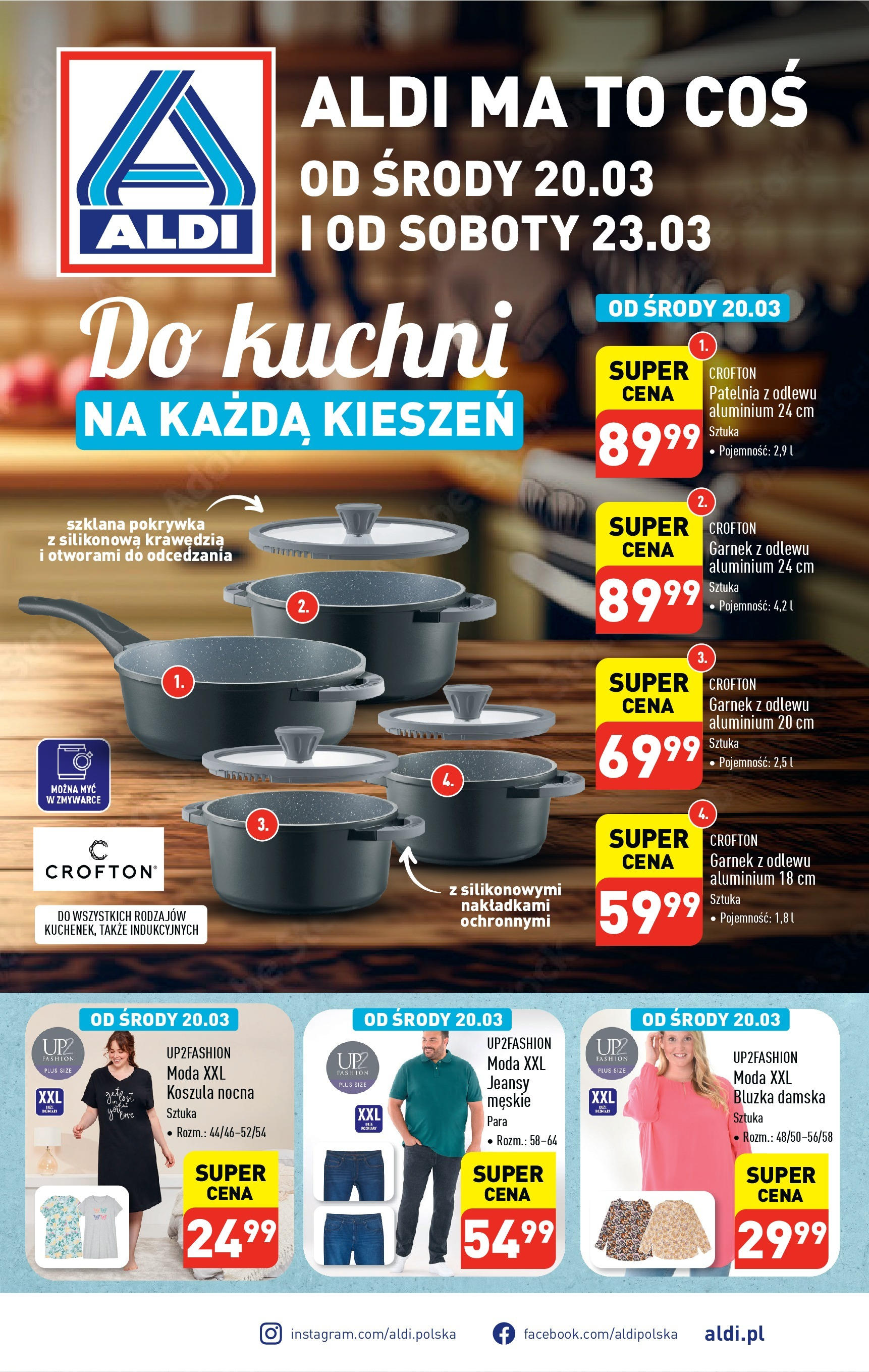 Aldi Hity od Środy i od Soboty Gazetka ważna od 20.03.2024 do 23.03.2024 strona 1