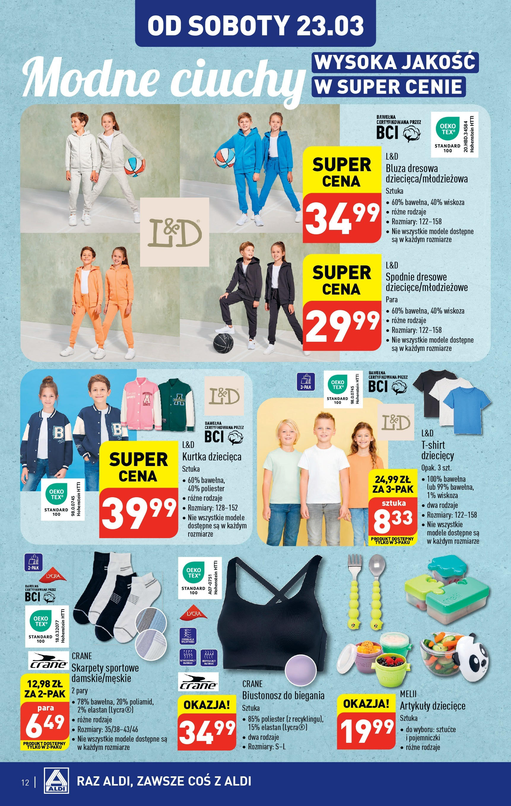 Aldi Hity od Środy i od Soboty Gazetka ważna od 20.03.2024 do 23.03.2024 strona 10