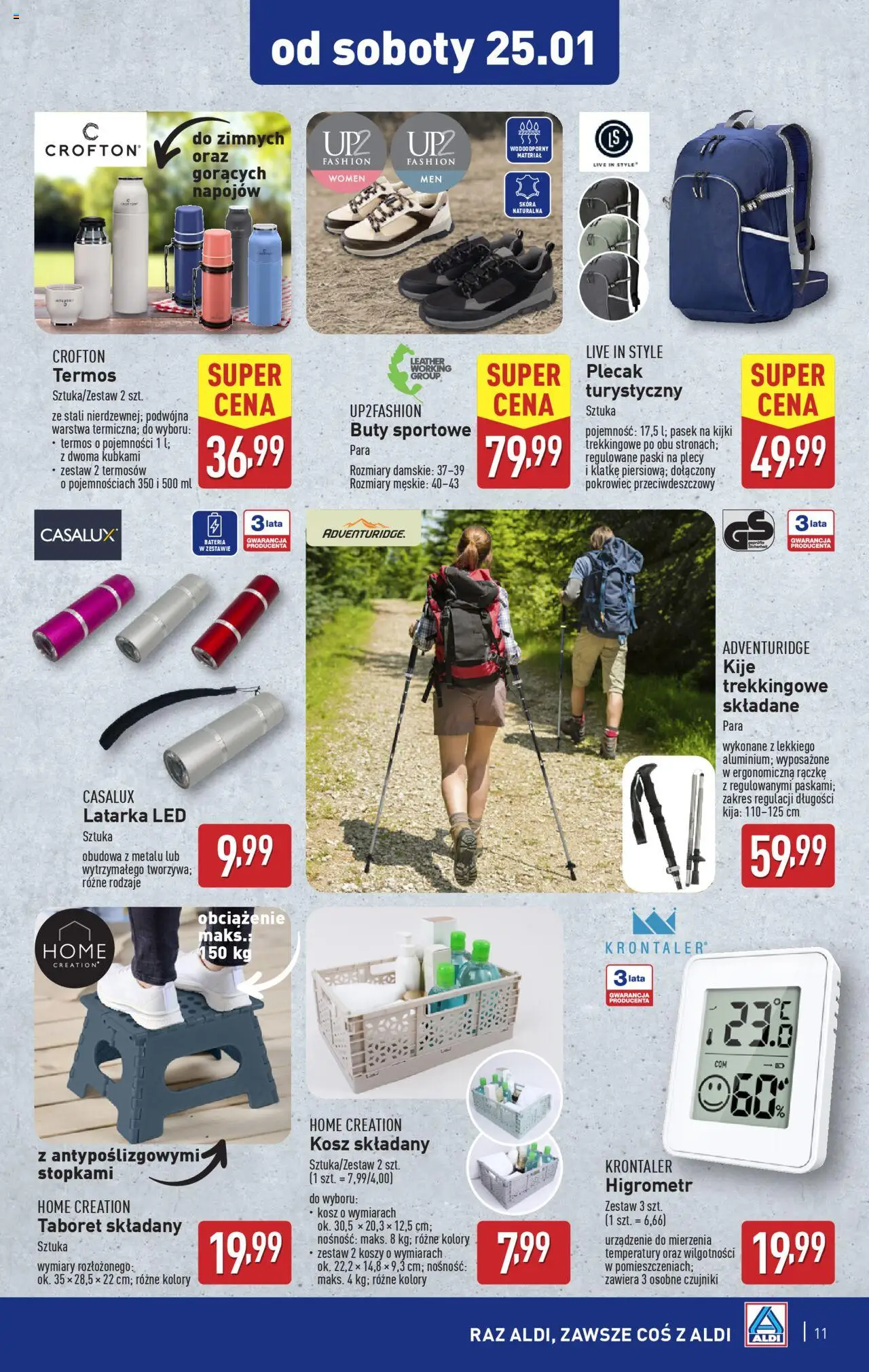 Aldi Hity od Środy i od Soboty Gazetka ważna od 22.01.2025 do 25.01.2025 strona 11
