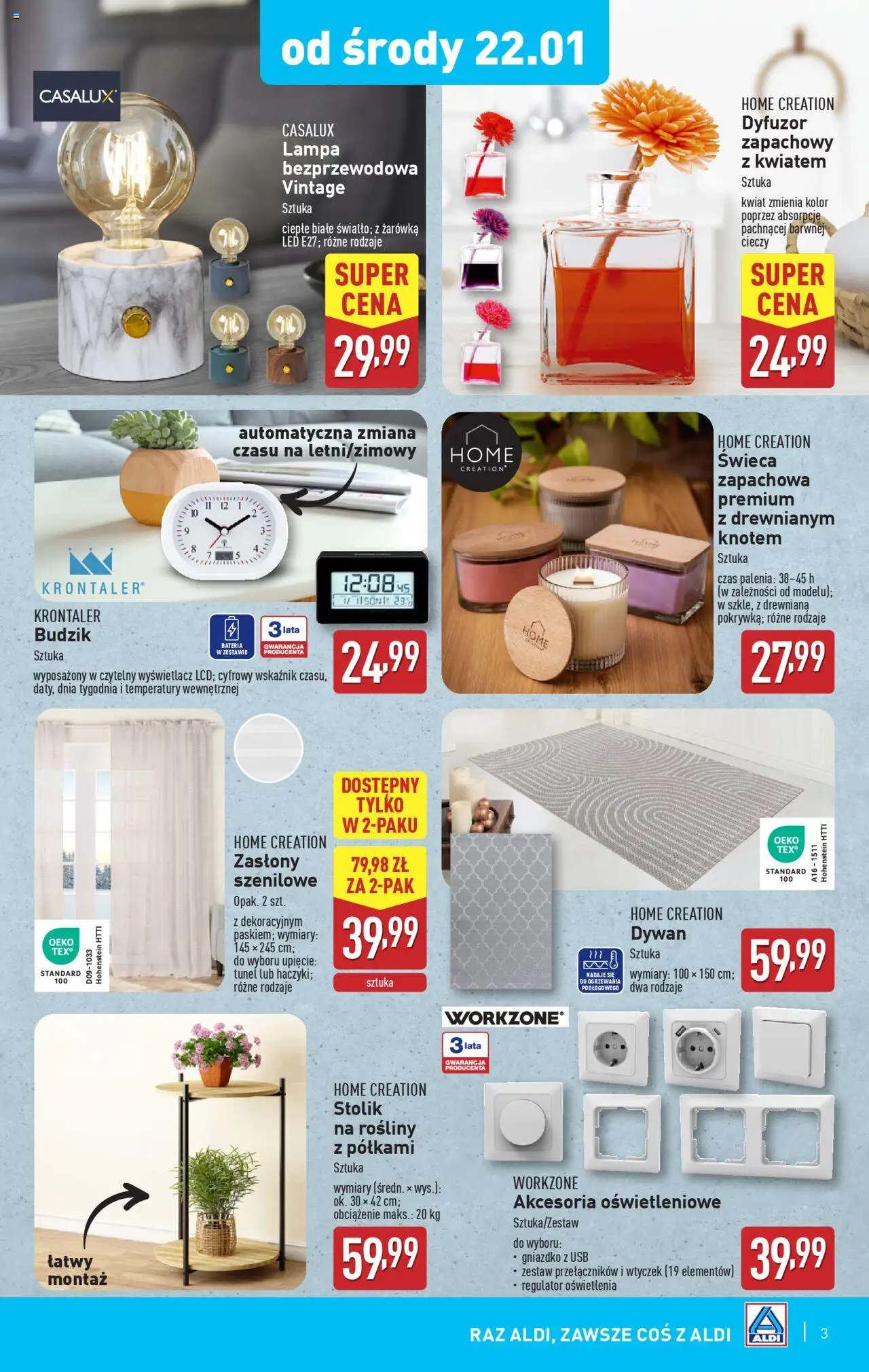 Aldi Hity od Środy i od Soboty Gazetka ważna od 22.01.2025 do 25.01.2025 strona 3