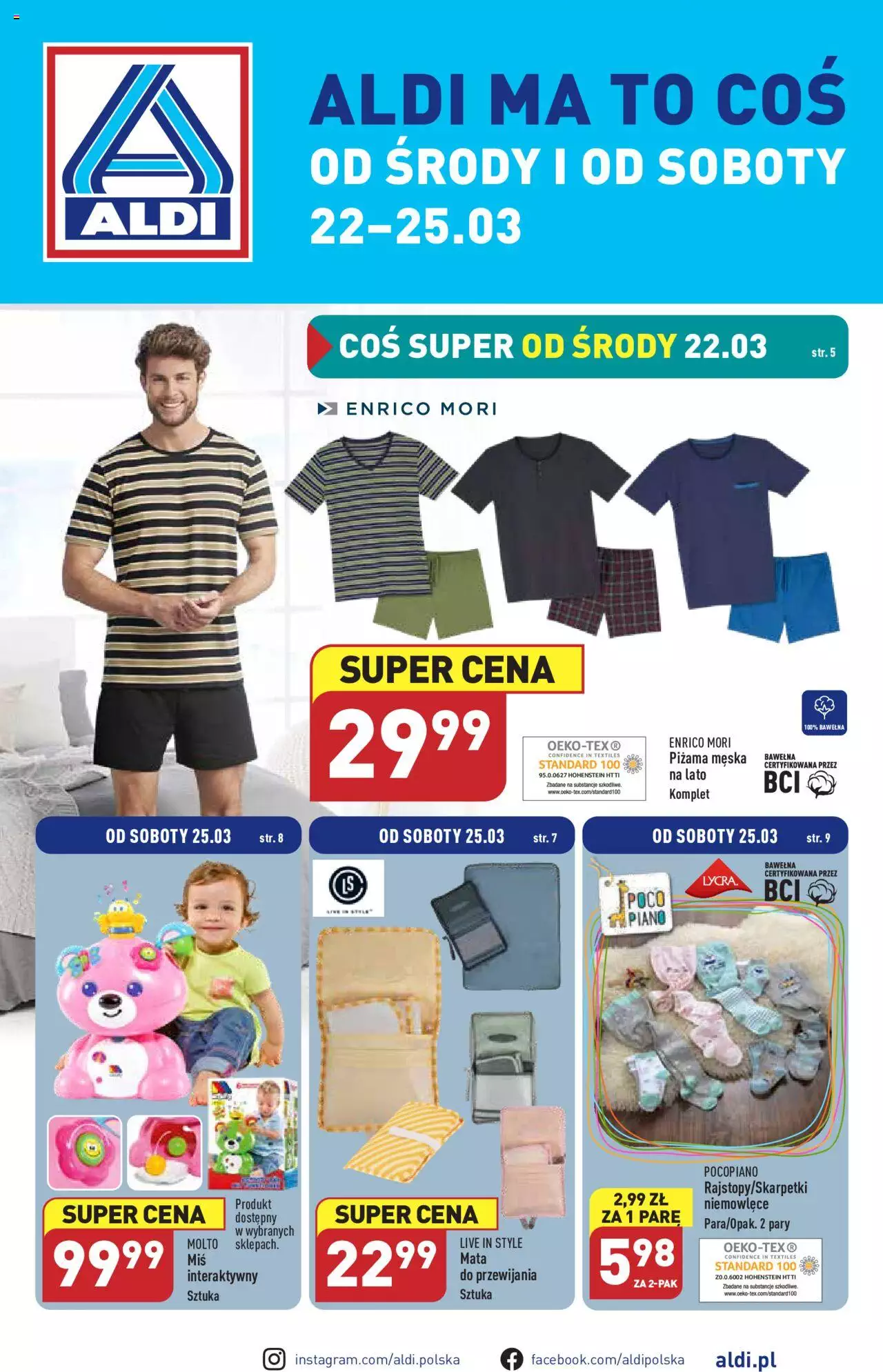 Aldi Hity od Środy i od Soboty gazetka ważna od 22.03.2023 do 25.03.2023 strona 1