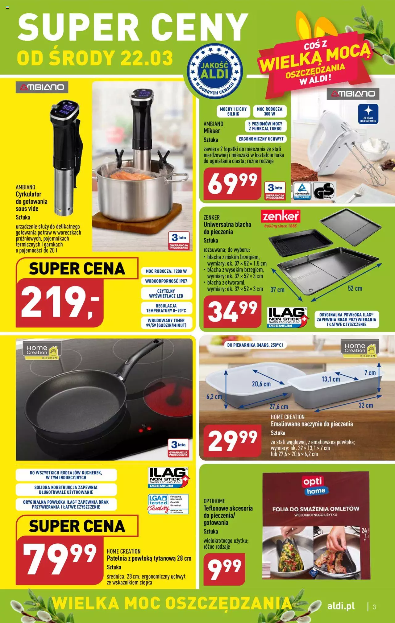 Aldi Hity od Środy i od Soboty gazetka ważna od 22.03.2023 do 25.03.2023 strona 3
