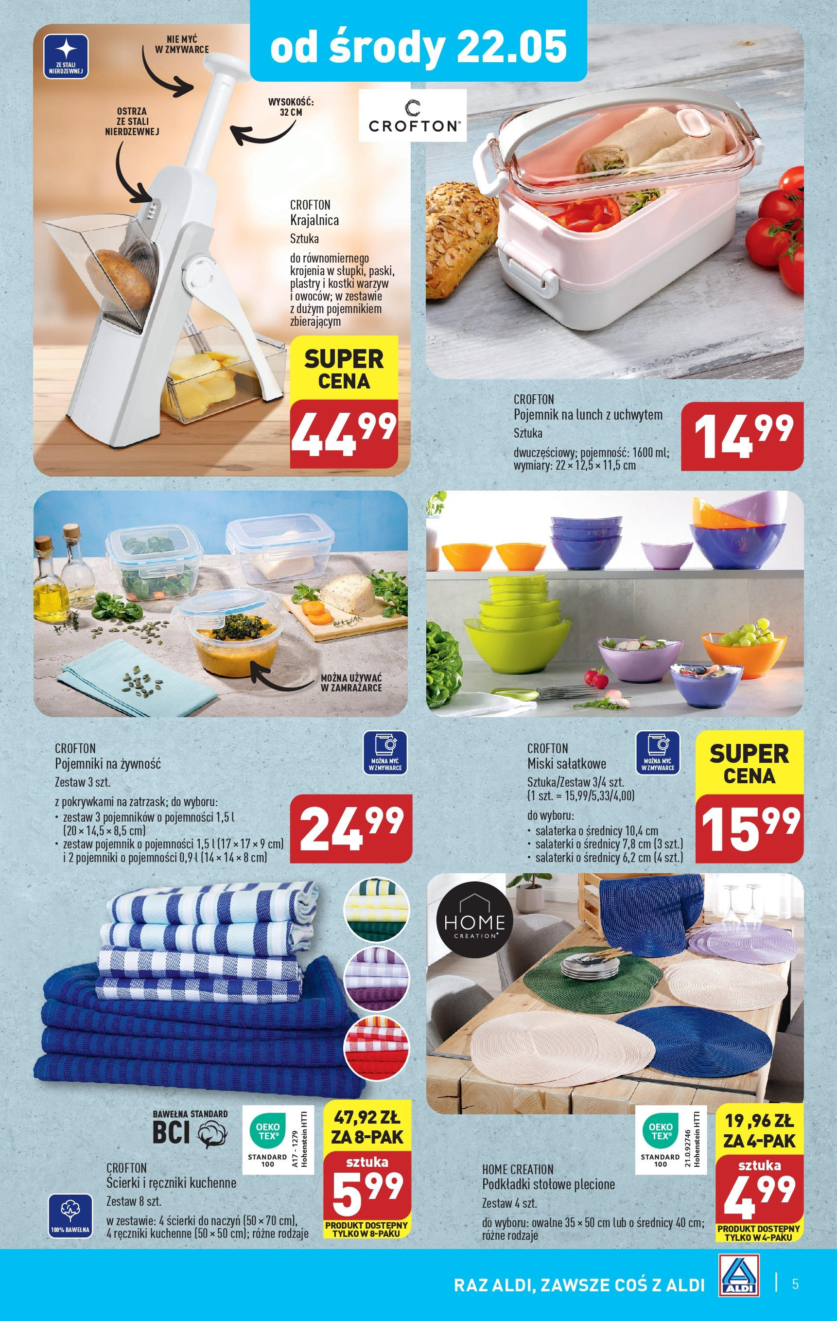 Aldi Hity od Środy i od Soboty Gazetka ważna od 22.05.2024 do 25.05.2024 strona 3