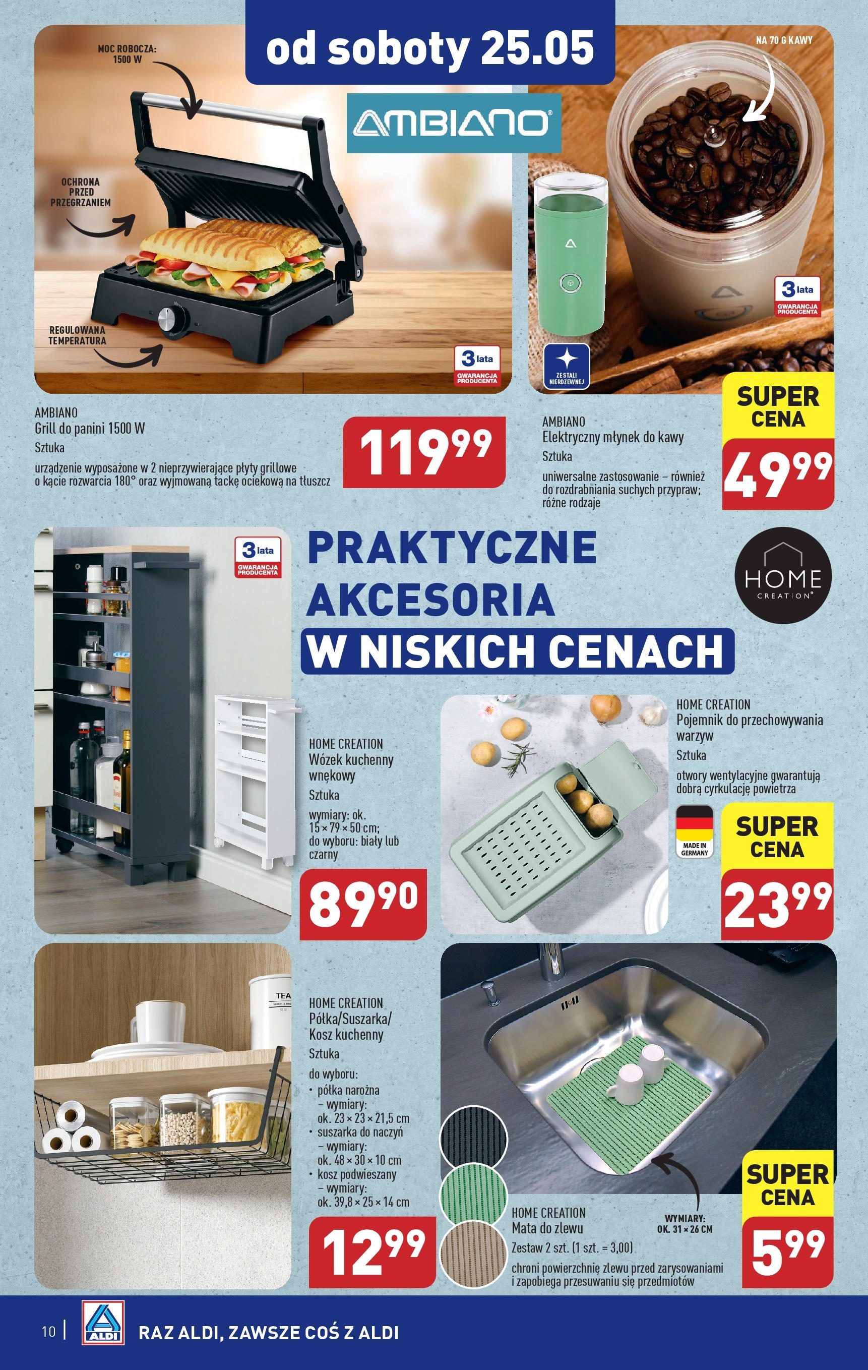 Aldi Hity od Środy i od Soboty Gazetka ważna od 22.05.2024 do 25.05.2024 strona 8