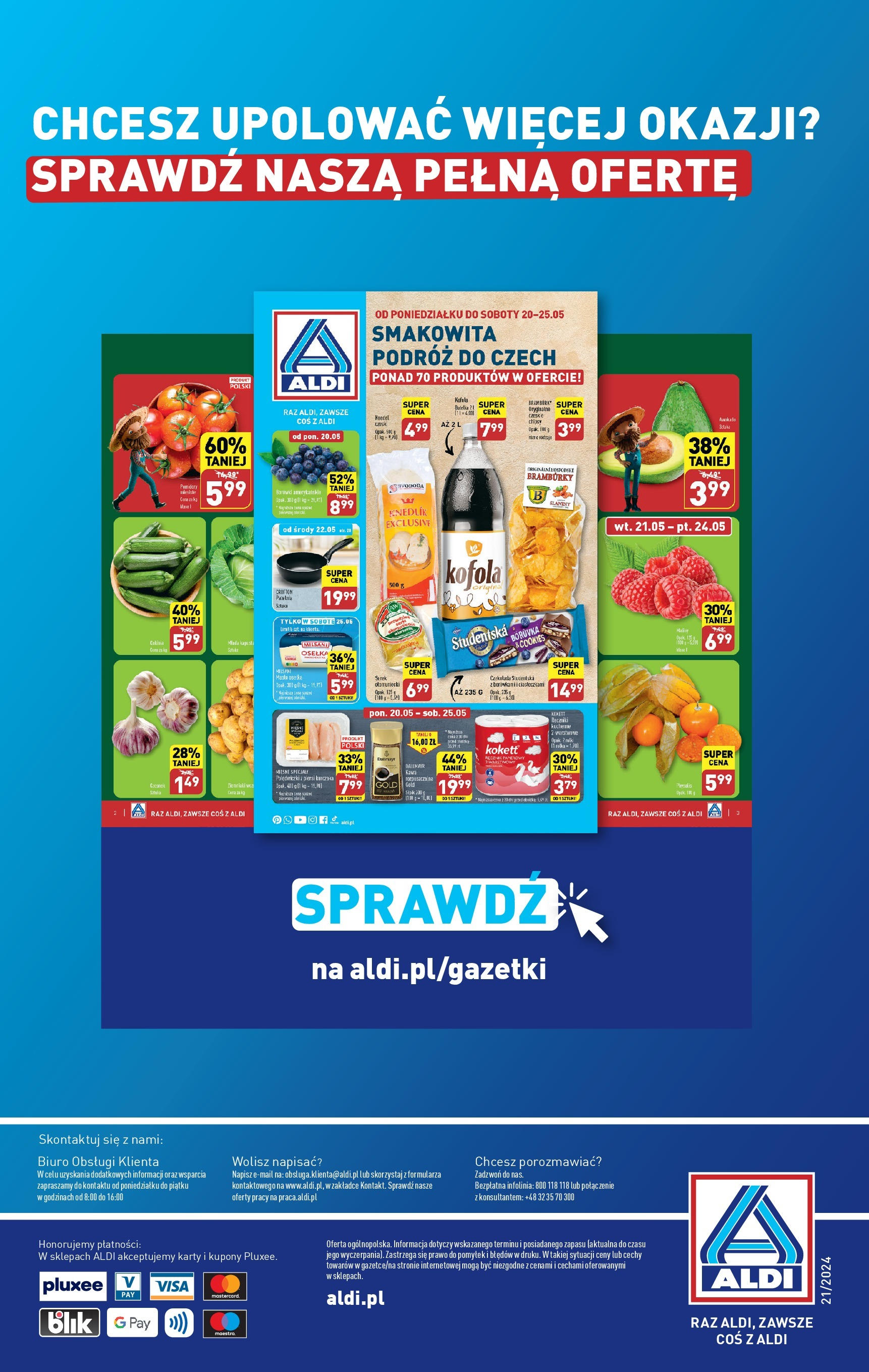Aldi Hity od Środy i od Soboty Gazetka ważna od 22.05.2024 do 25.05.2024 strona 10
