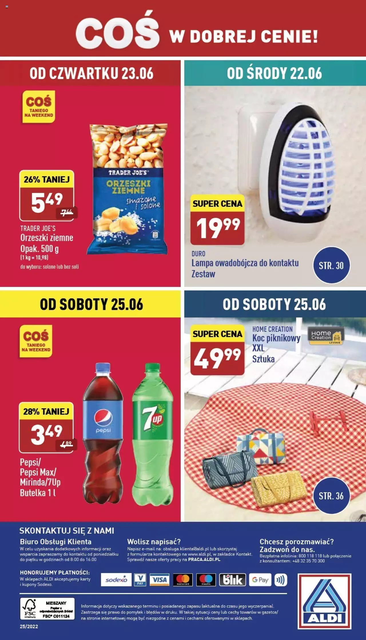 Aldi Hity od Środy i od Soboty gazetka ważna od 22.06.2022 do 25.06.2022 strona 14