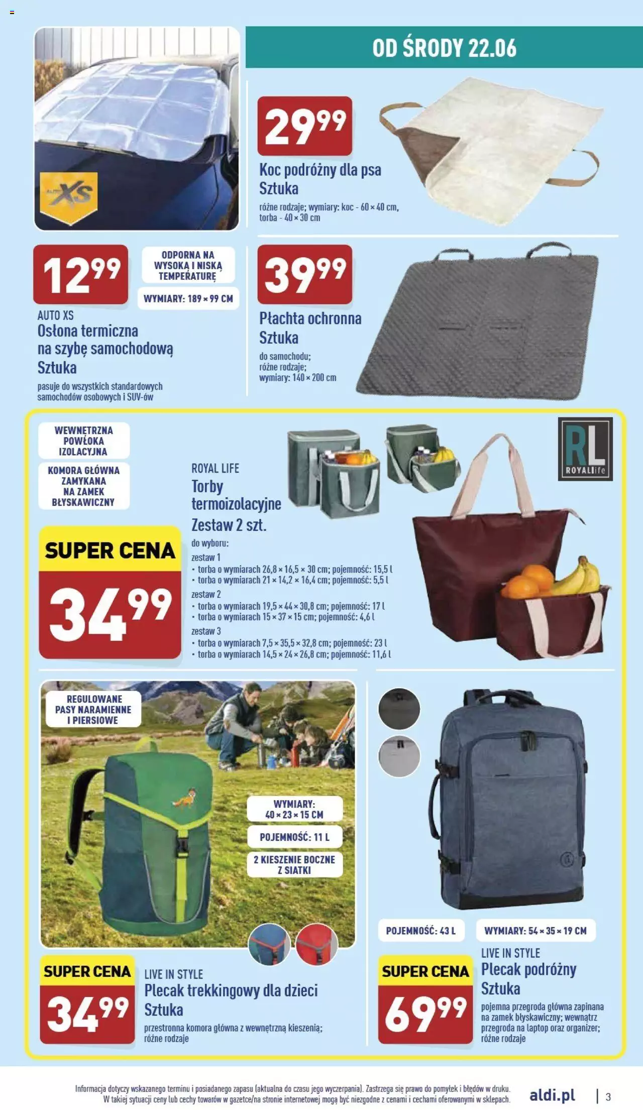Aldi Hity od Środy i od Soboty gazetka ważna od 22.06.2022 do 25.06.2022 strona 3