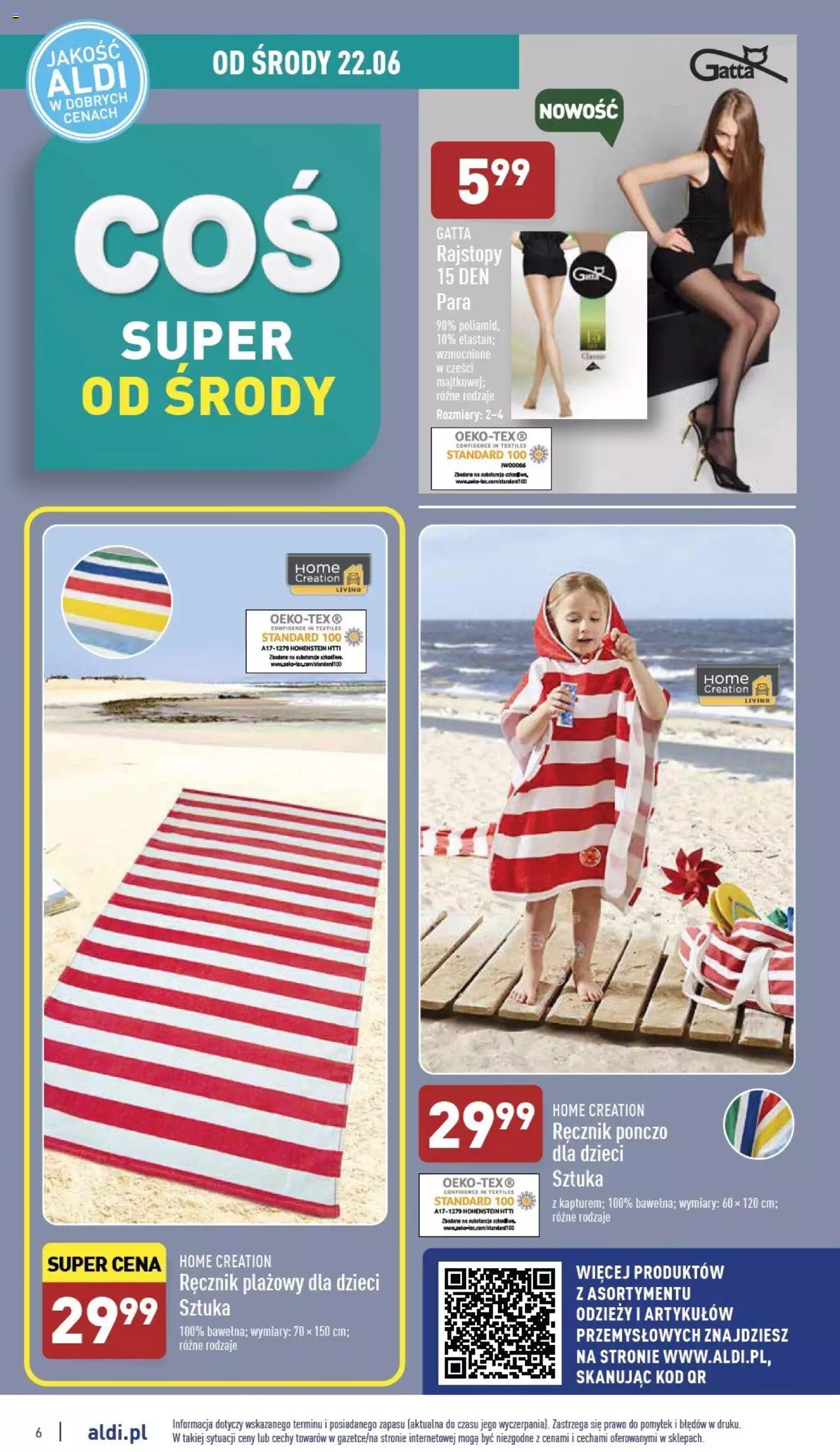 Aldi Hity od Środy i od Soboty gazetka ważna od 22.06.2022 do 25.06.2022 strona 6