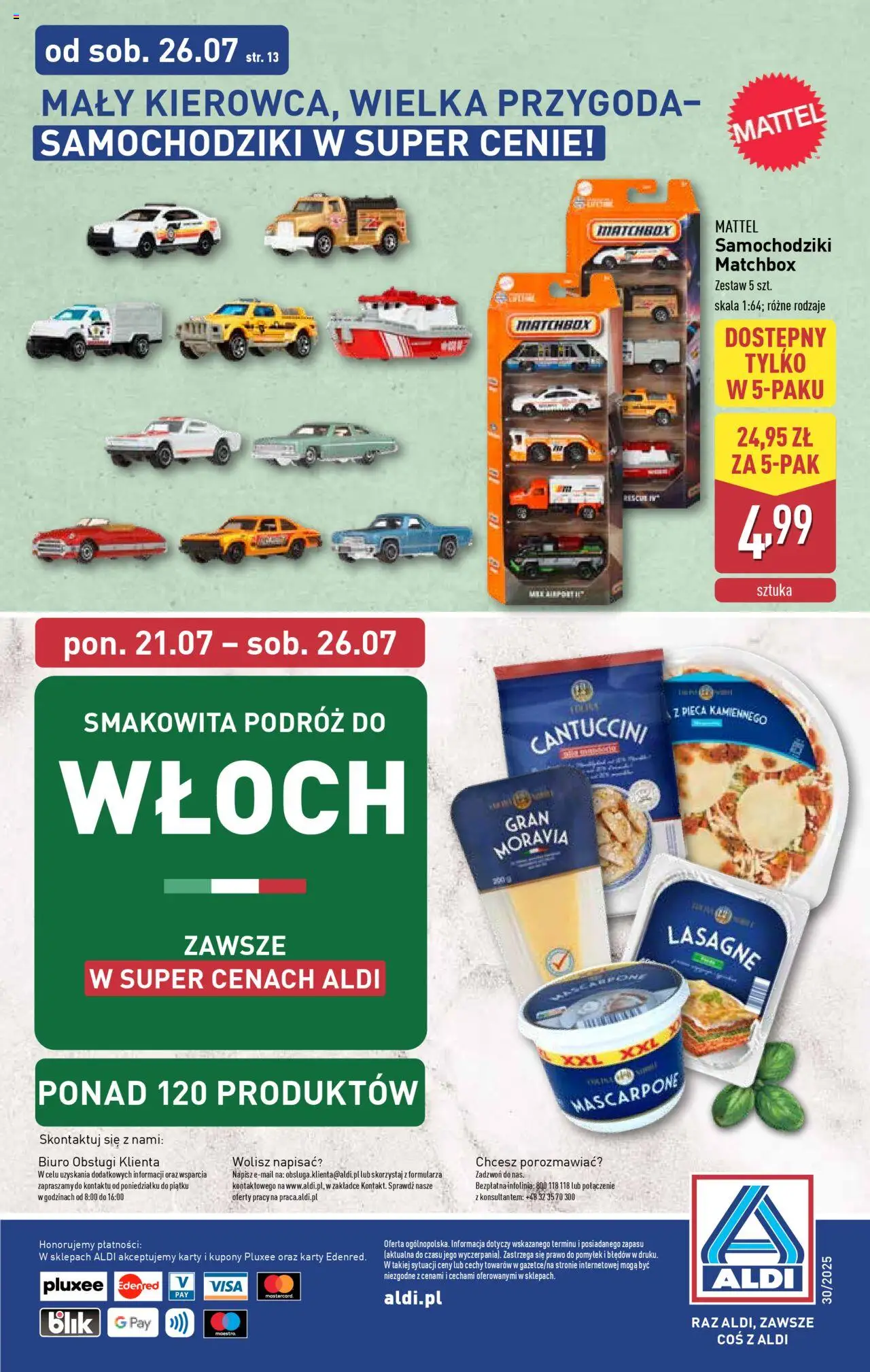 Aldi Hity od Środy i od Soboty  Gazetka ważna od 23.07.2025 do 26.07.2025 strona 16