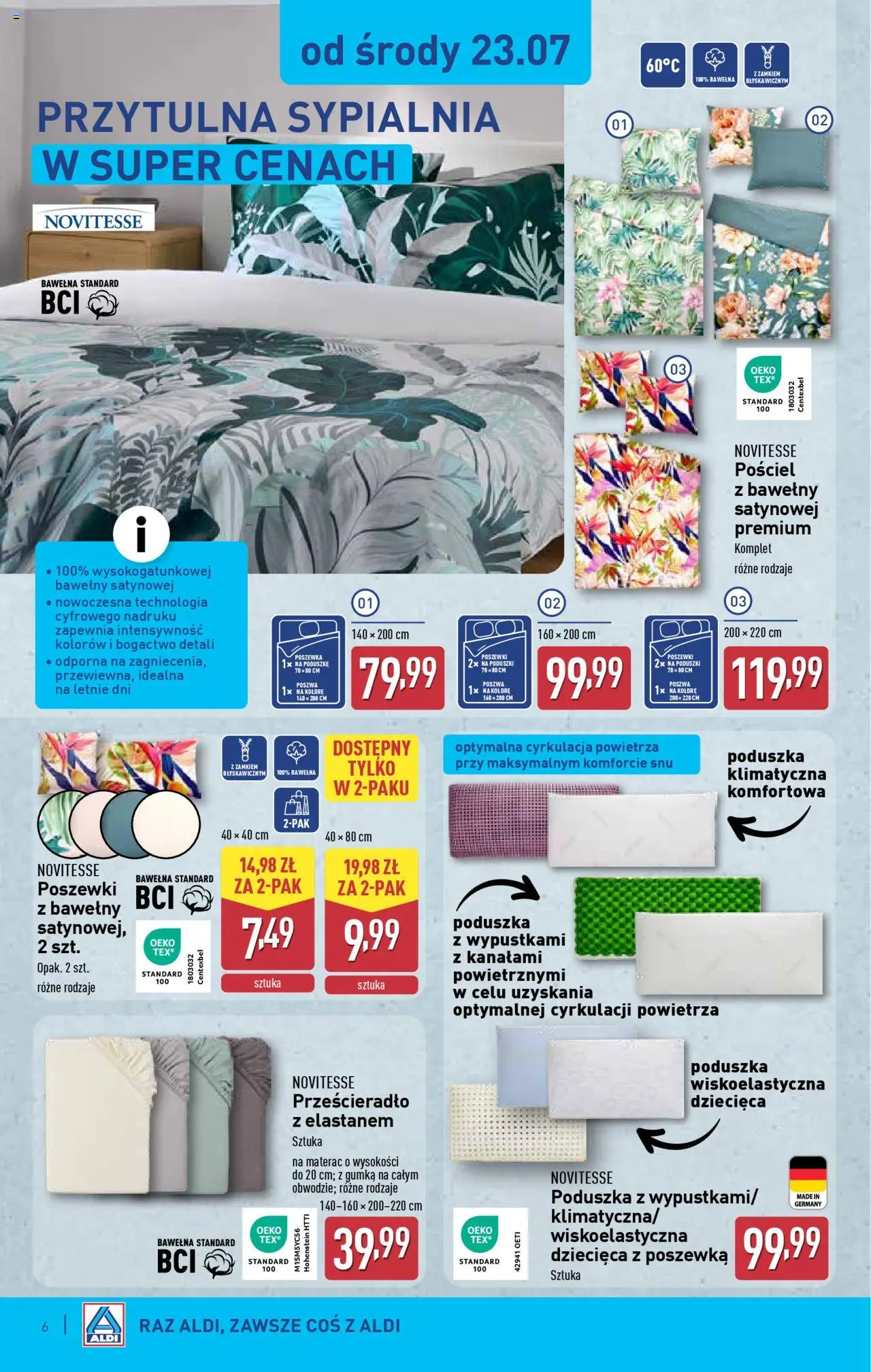Aldi Hity od Środy i od Soboty  Gazetka ważna od 23.07.2025 do 26.07.2025 strona 6