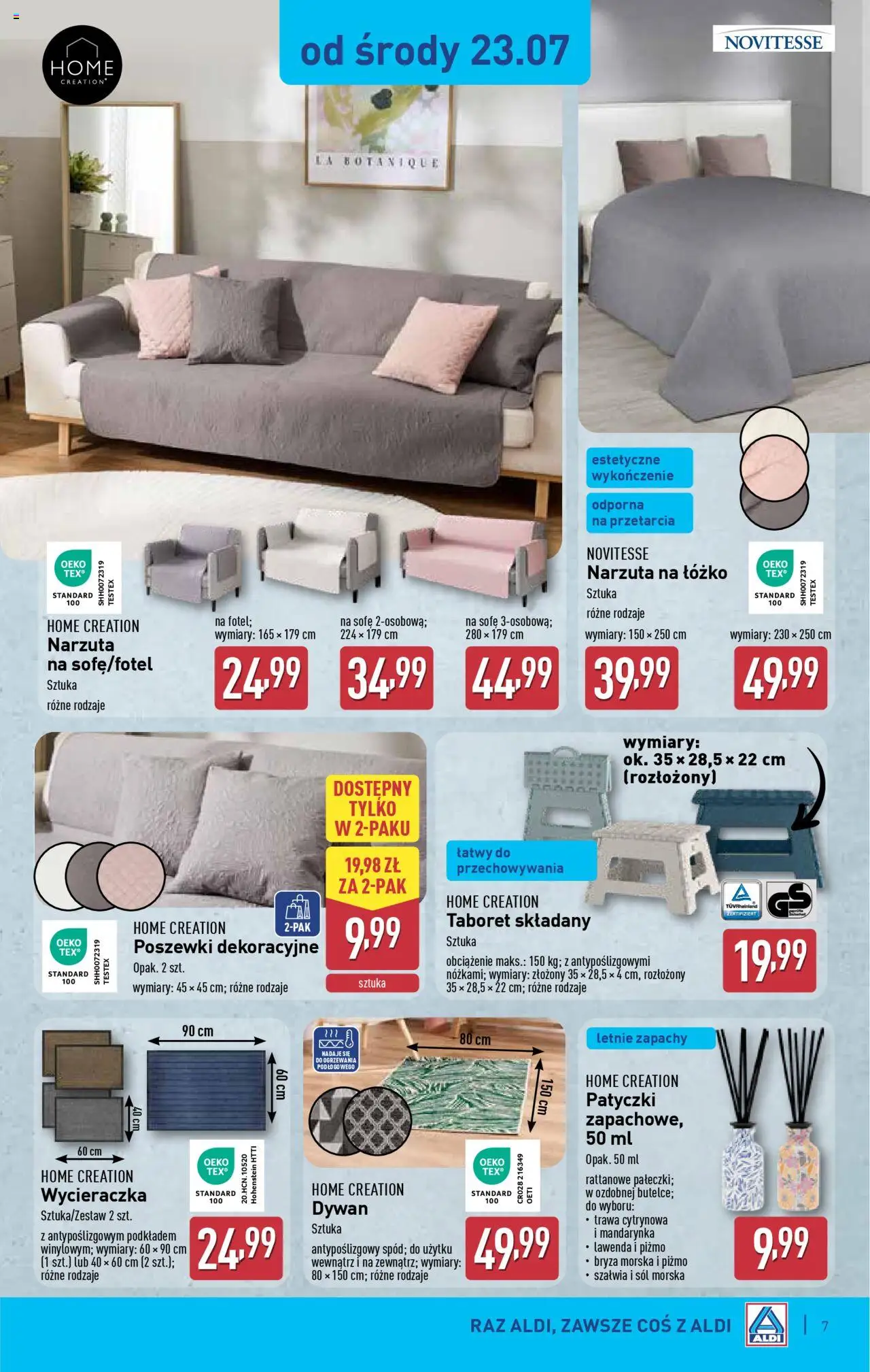 Aldi Hity od Środy i od Soboty  Gazetka ważna od 23.07.2025 do 26.07.2025 strona 7