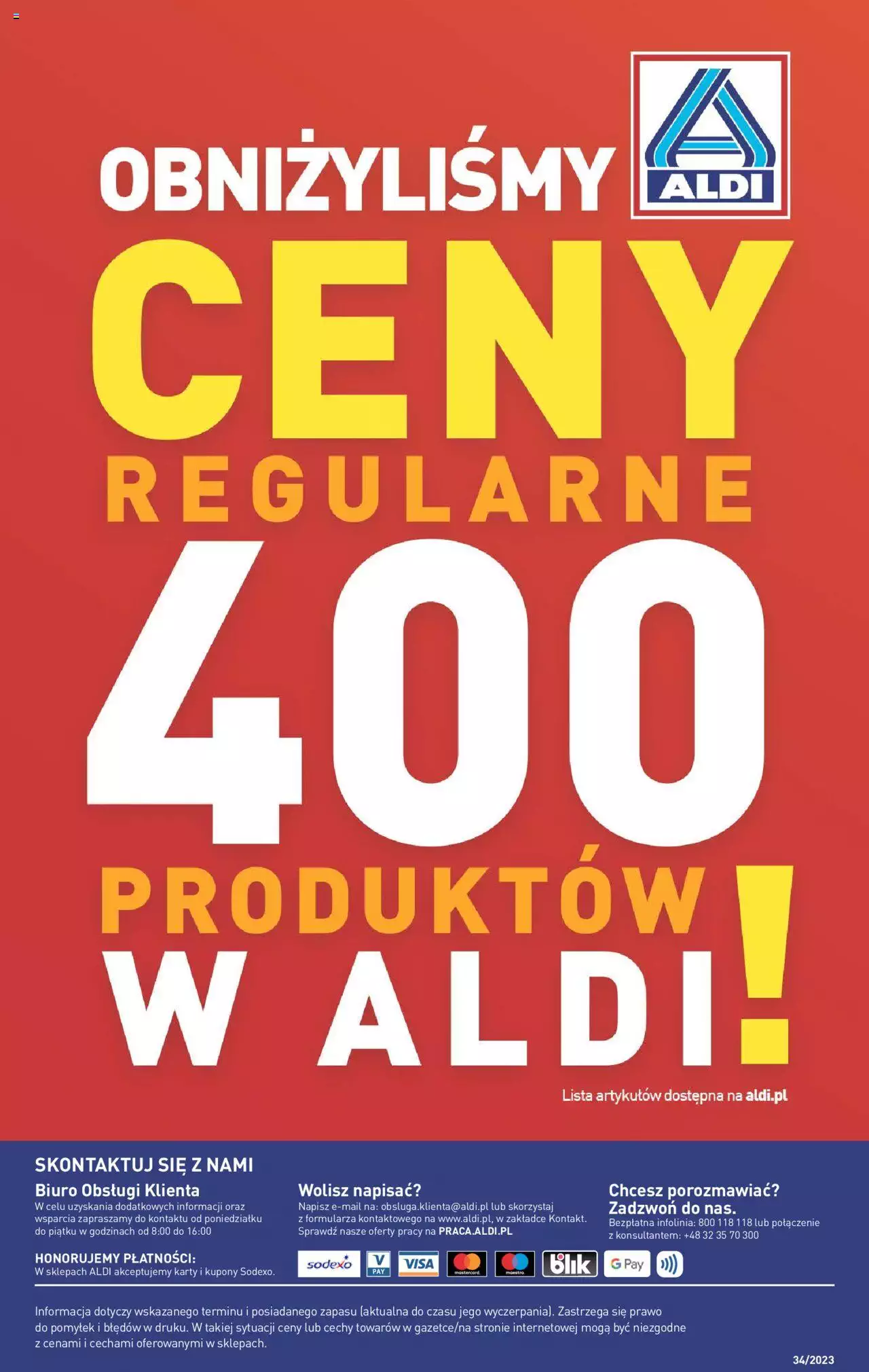 Aldi Hity od Środy i od Soboty Gazetka ważna od 23.08.2023 do 26.08.2023 strona 11