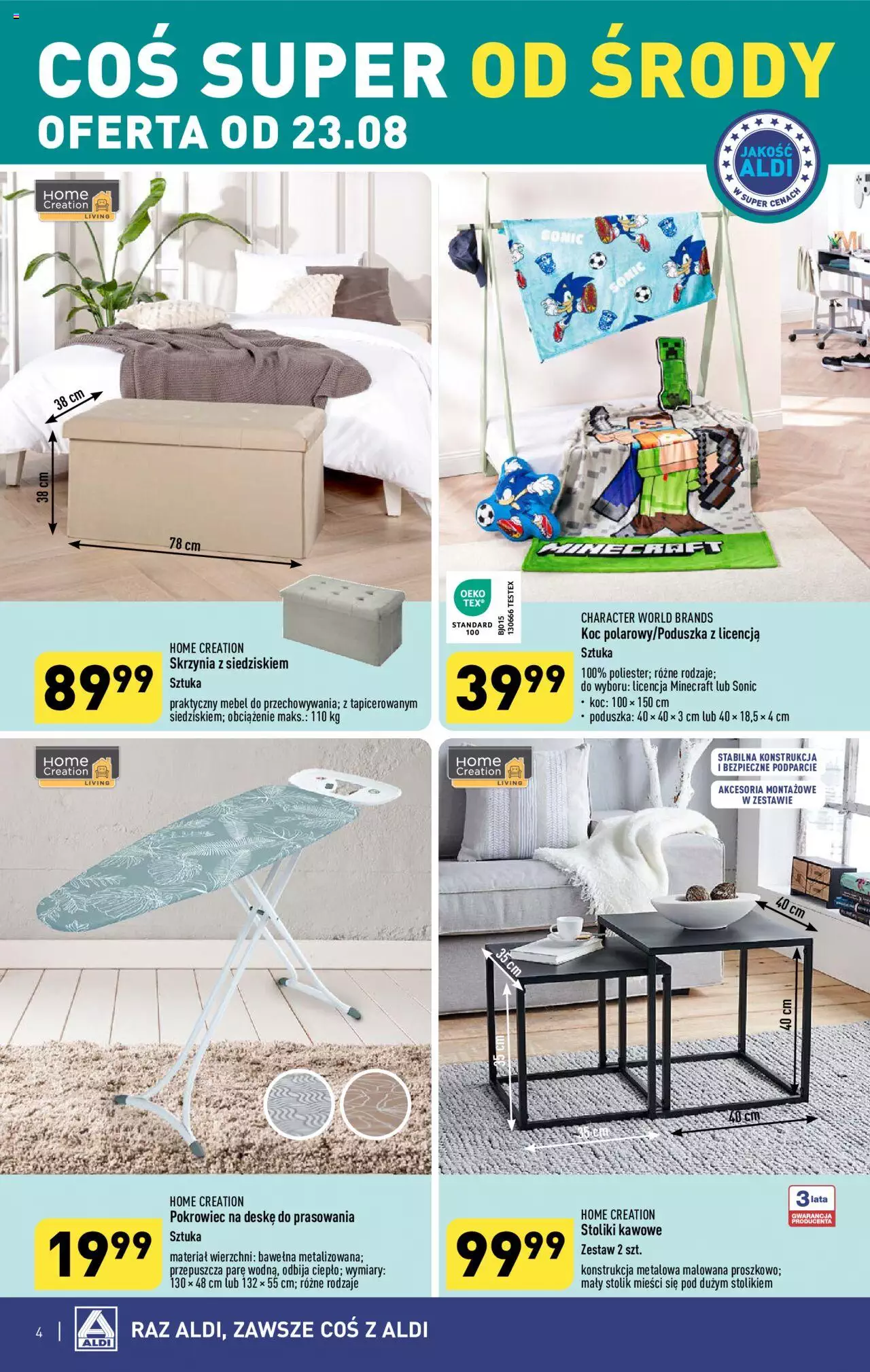 Aldi Hity od Środy i od Soboty Gazetka ważna od 23.08.2023 do 26.08.2023 strona 3