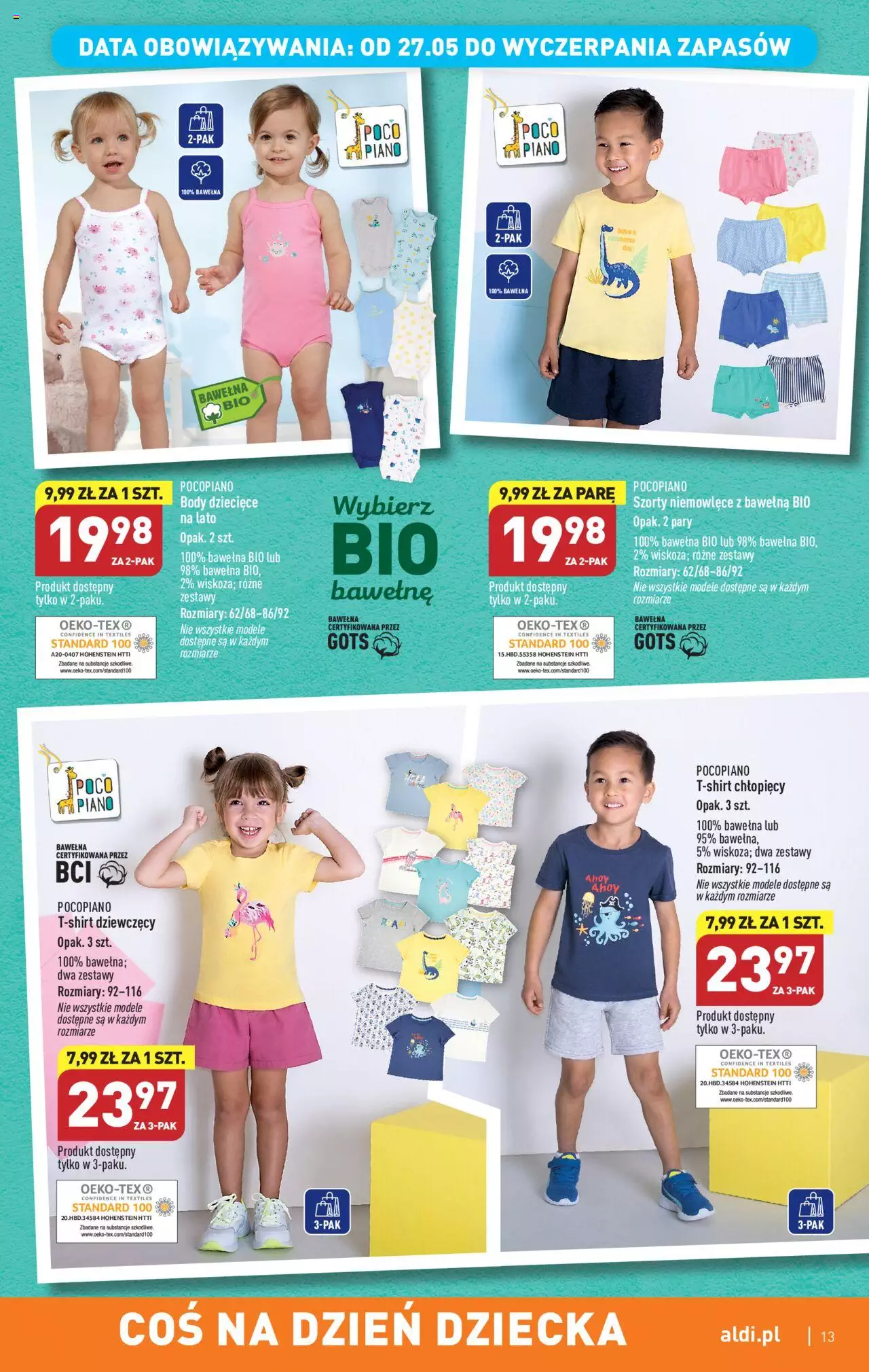 Aldi Hity od Środy i od Soboty Gazetka ważna  od 24.05.2023 do 27.05.2023 strona 13
