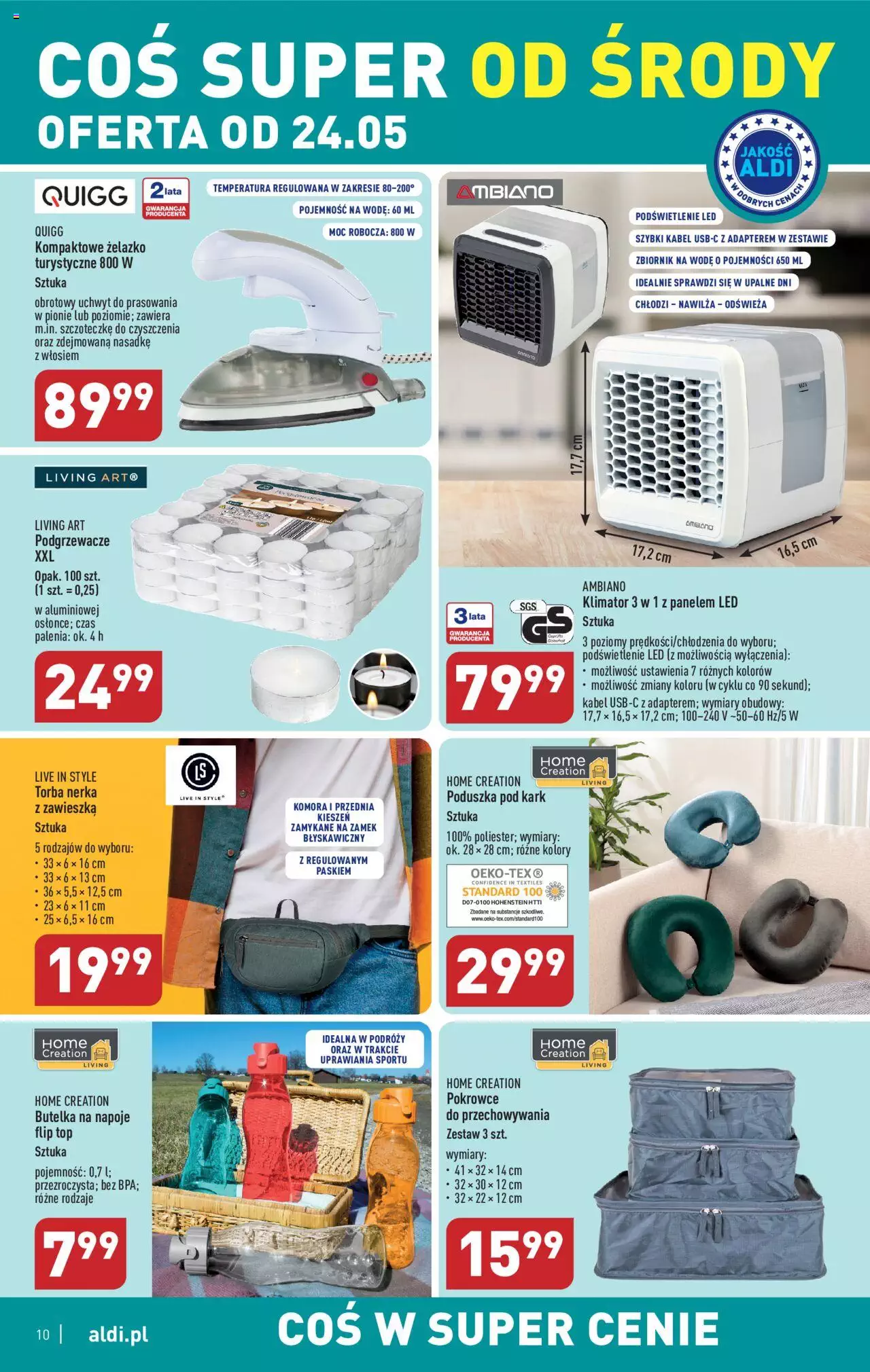 Aldi Hity od Środy i od Soboty Gazetka ważna  od 24.05.2023 do 27.05.2023 strona 10