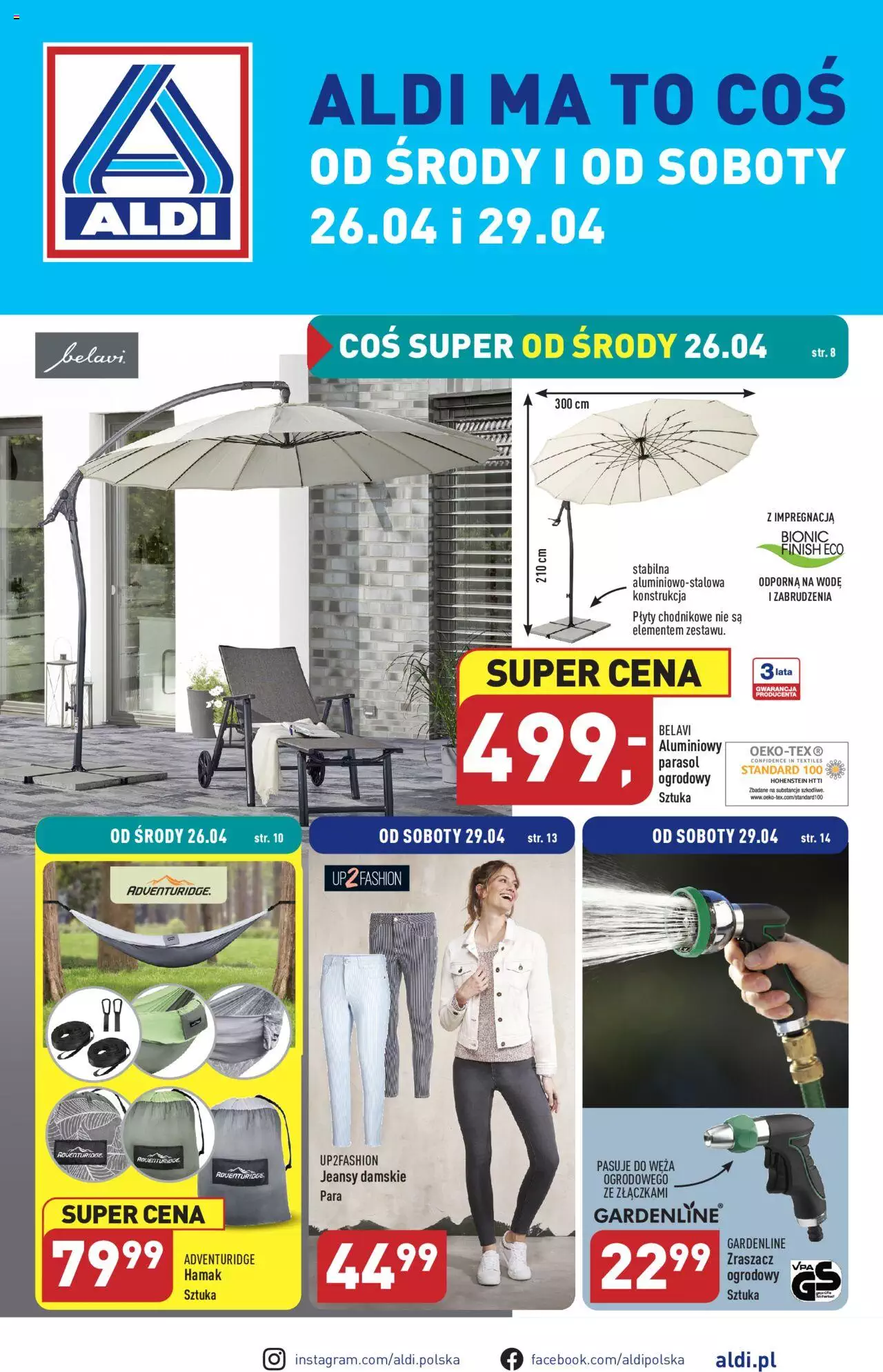 Aldi Hity od Środy i od Soboty Gazetka ważna od 26.04.2023 do 29.04.2023 strona 1